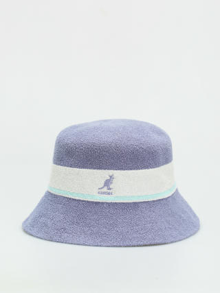 Kangol Bermuda Stripe Bucket Hat (iced lilac)