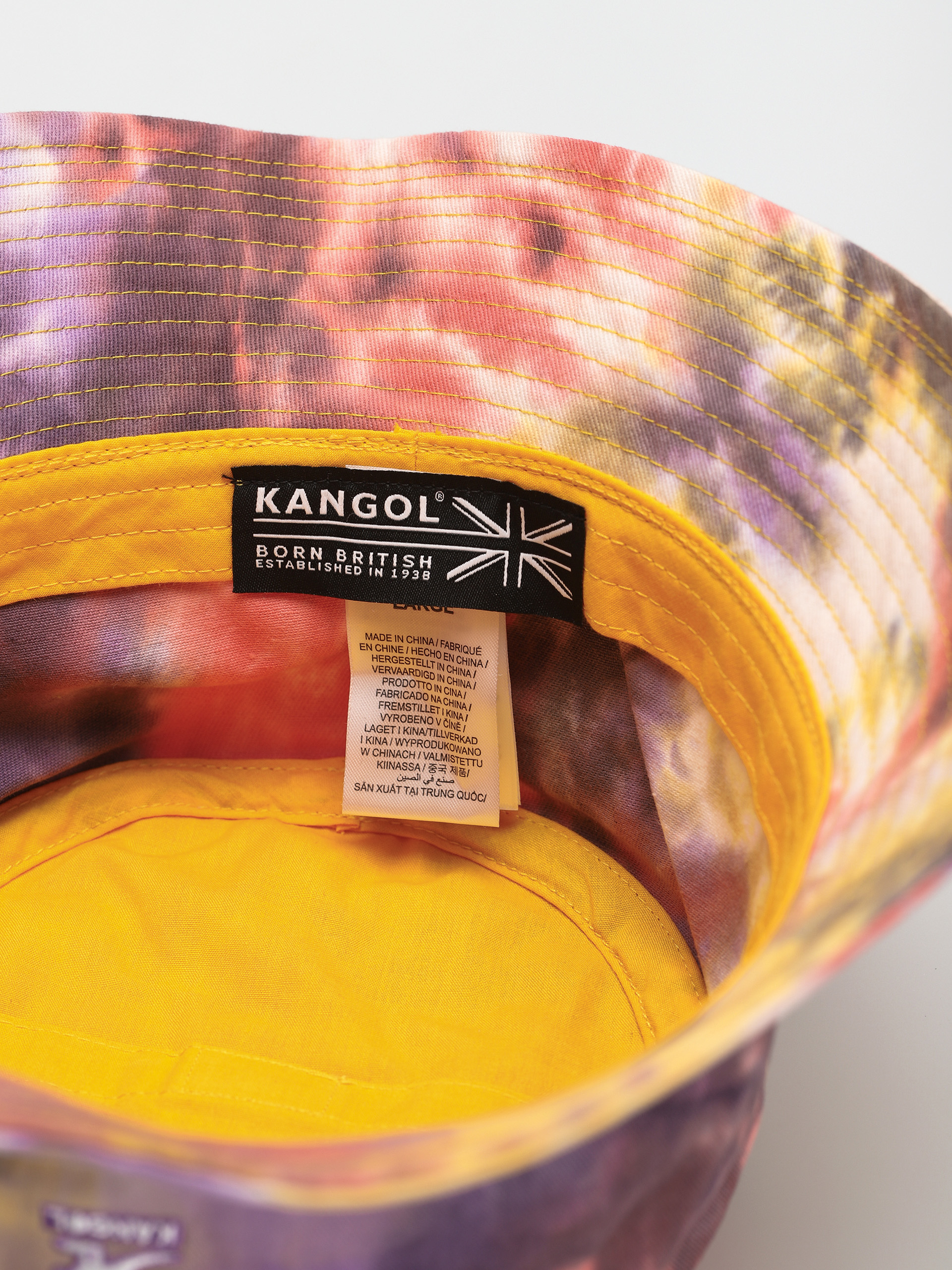 Kangol Tie Dye Bucket Hat (galaxy)