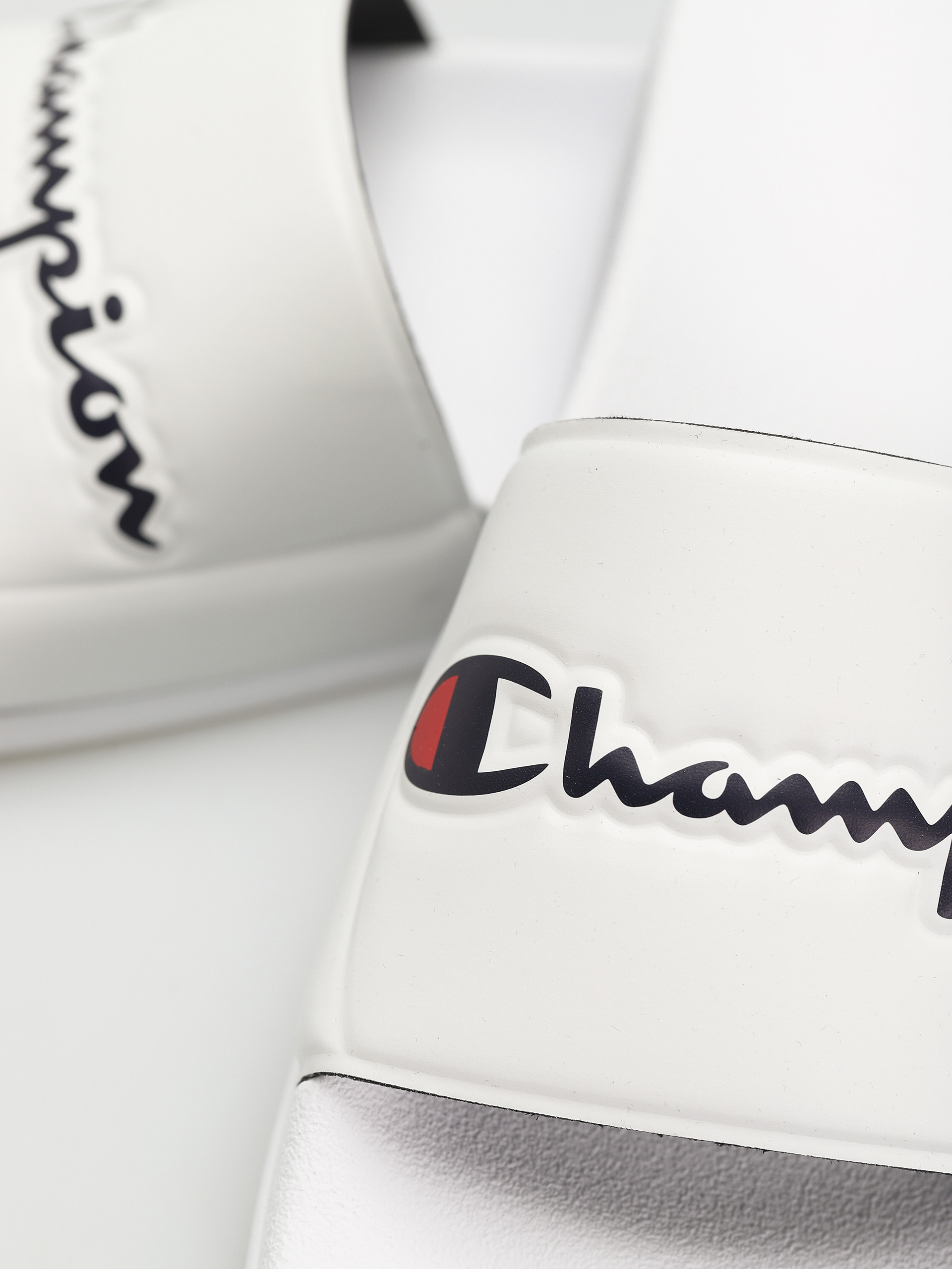 Champion Slide Varsity S21418 Flip-flops (wht/wht)