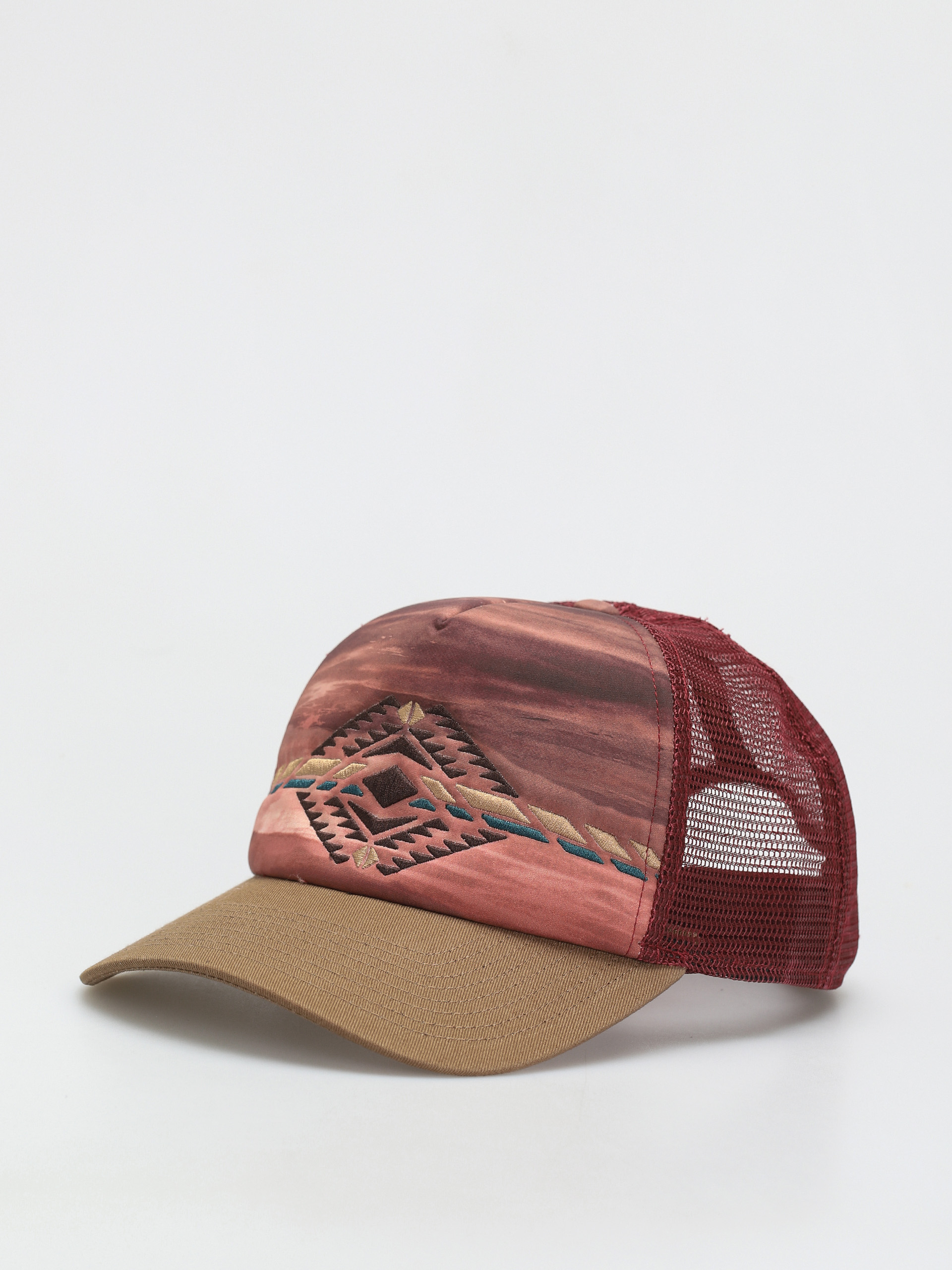 Buff Sykora Trucker Cap (maroon)