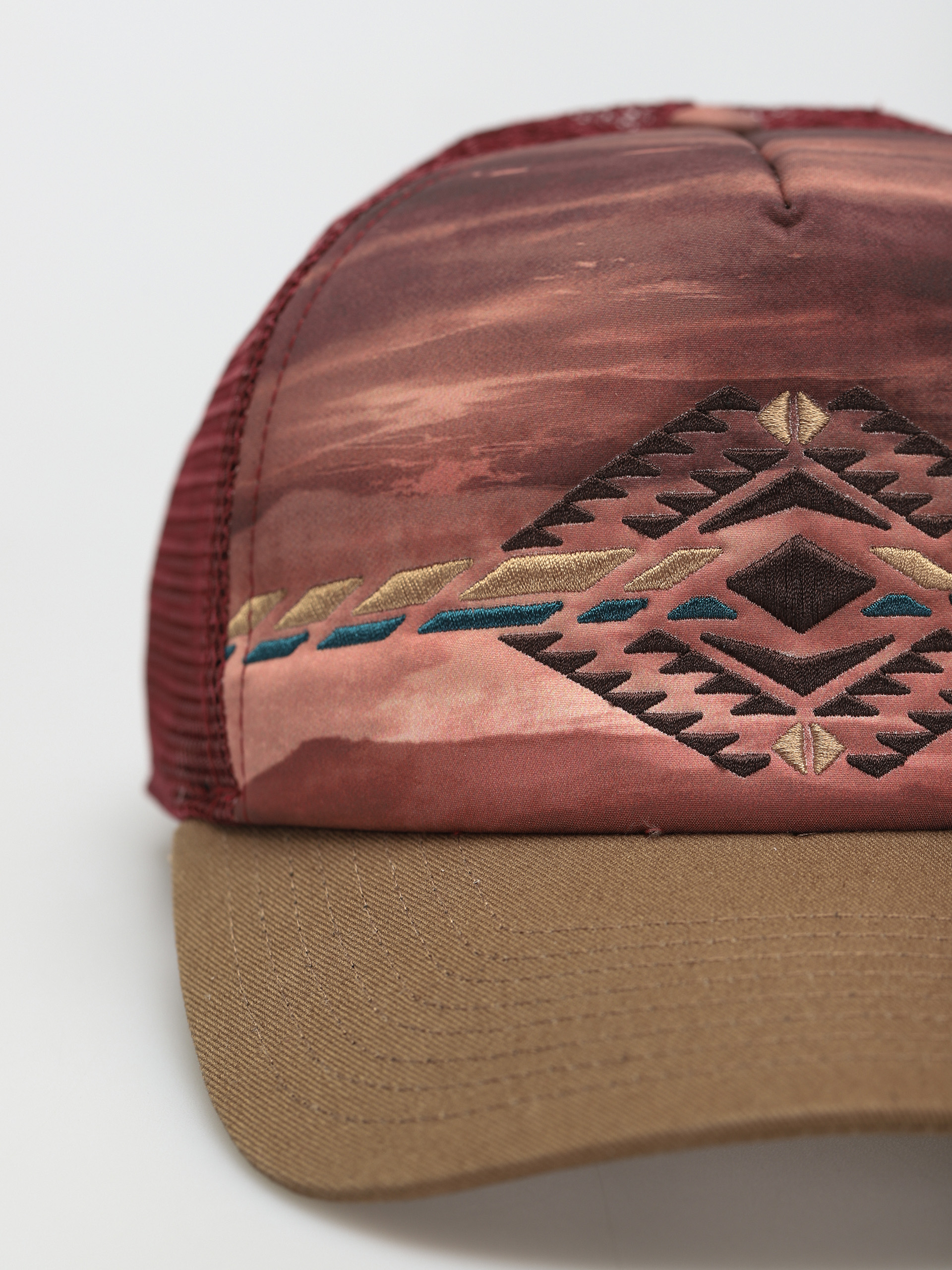 Buff Sykora Trucker Cap (maroon)