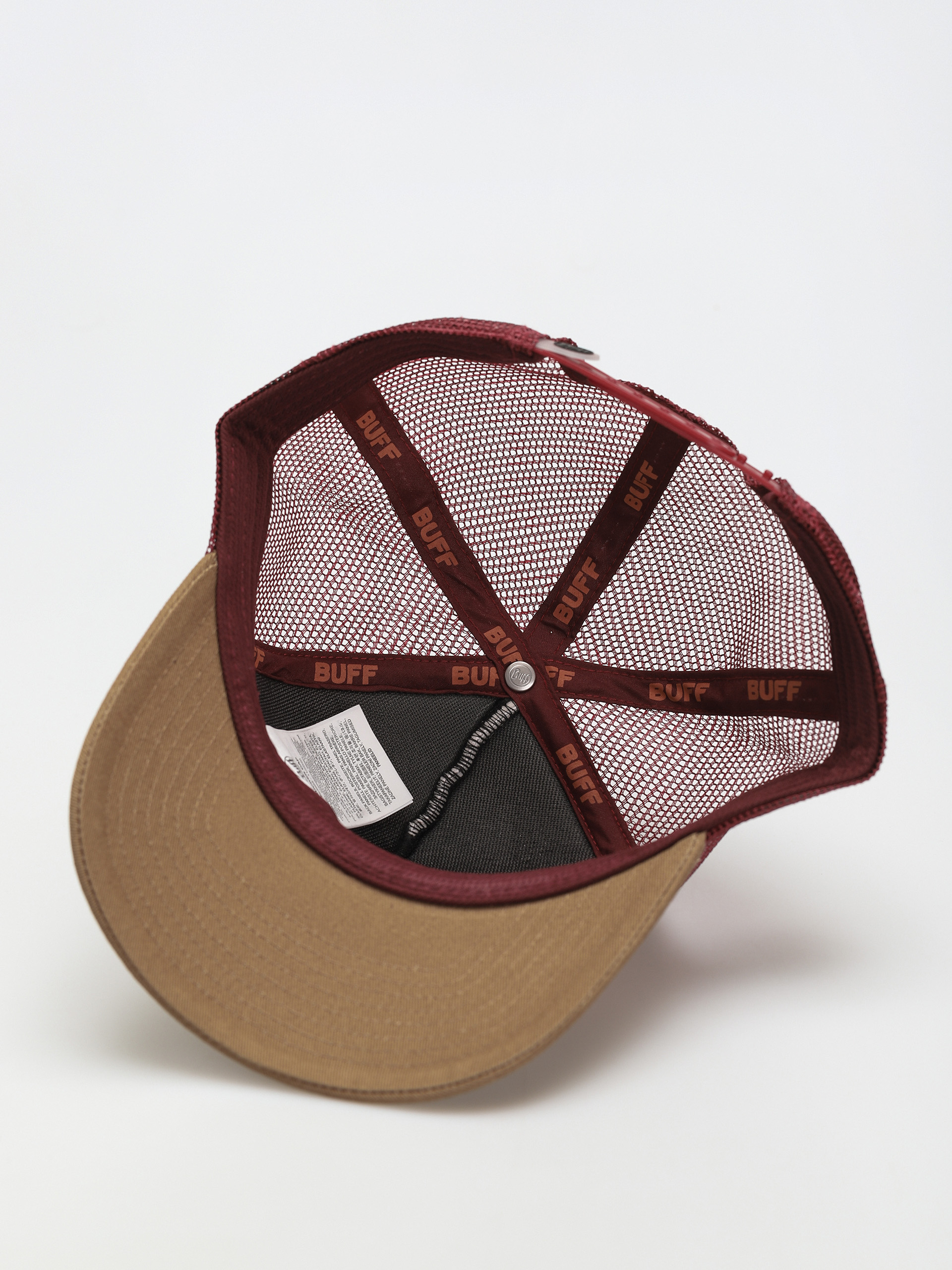 Buff Sykora Trucker Cap (maroon)