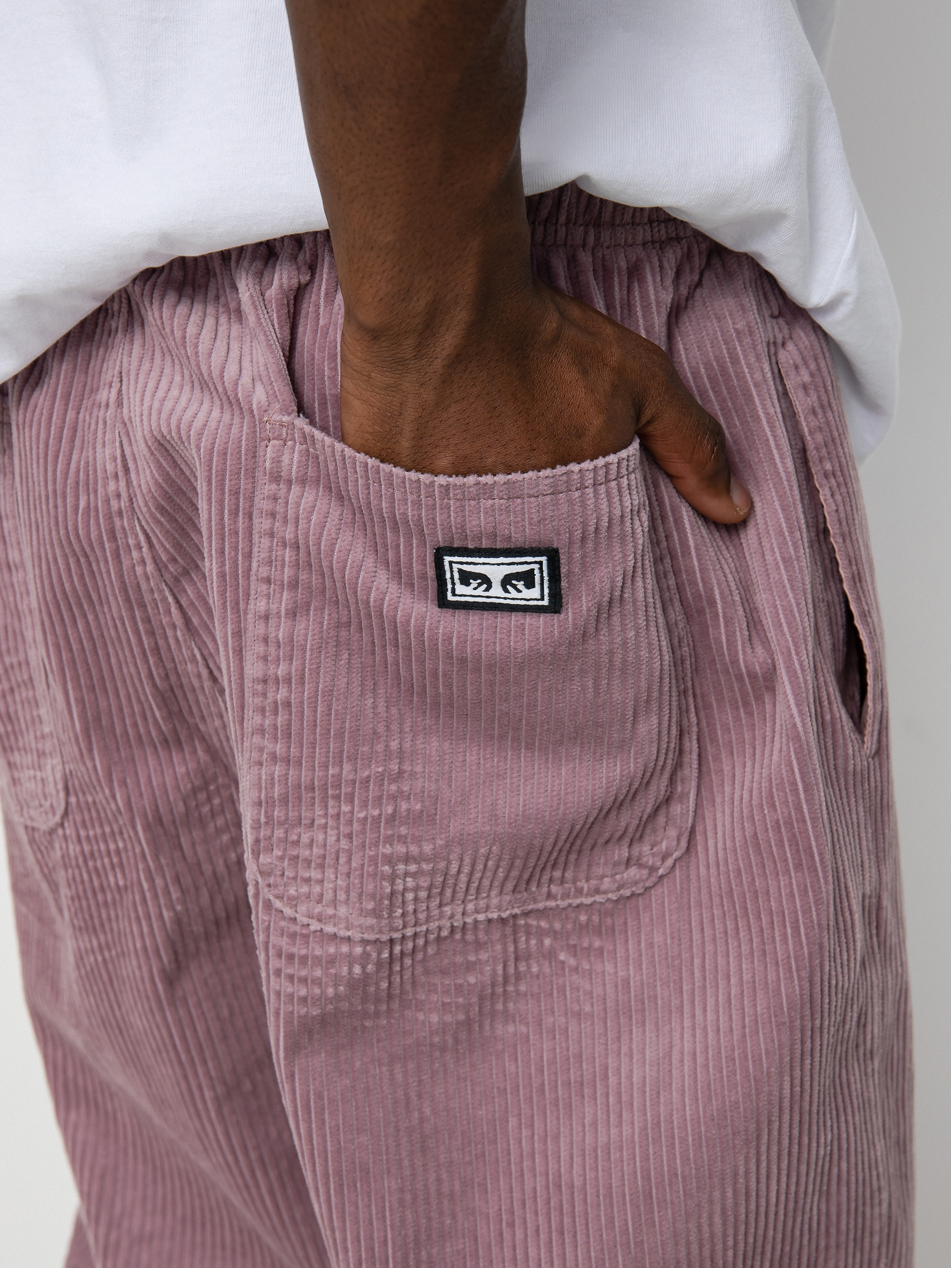 OBEY Easy Cord Pants (lilac chalk)