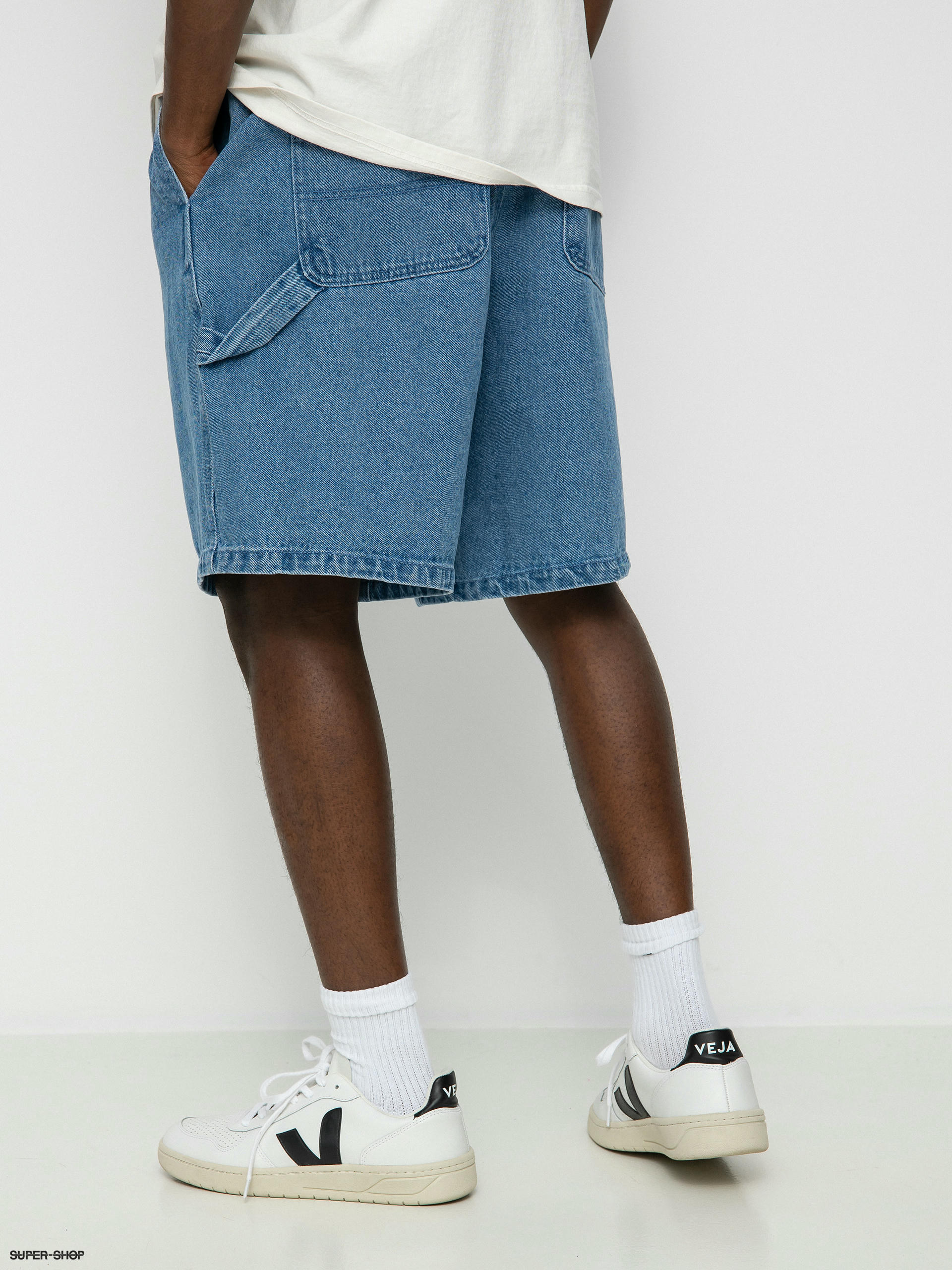 carpenter shorts denim