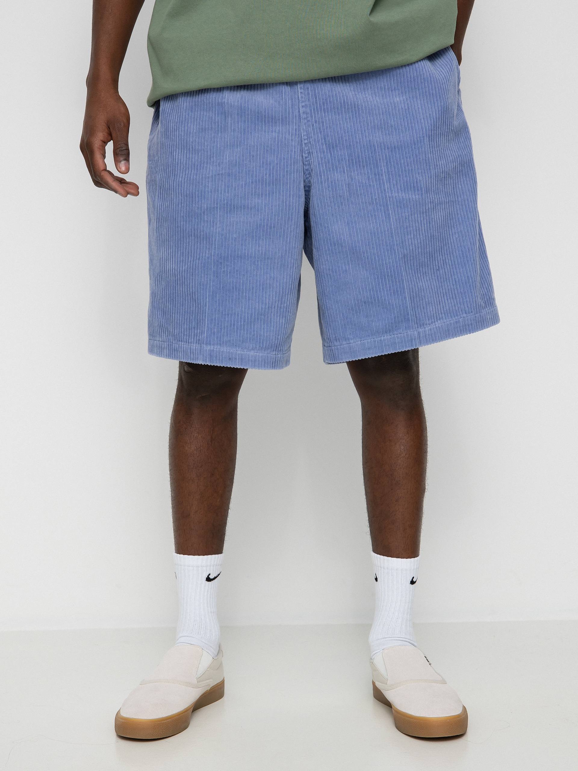 OBEY Easy Relaxed Corduroy Shorts (iris 