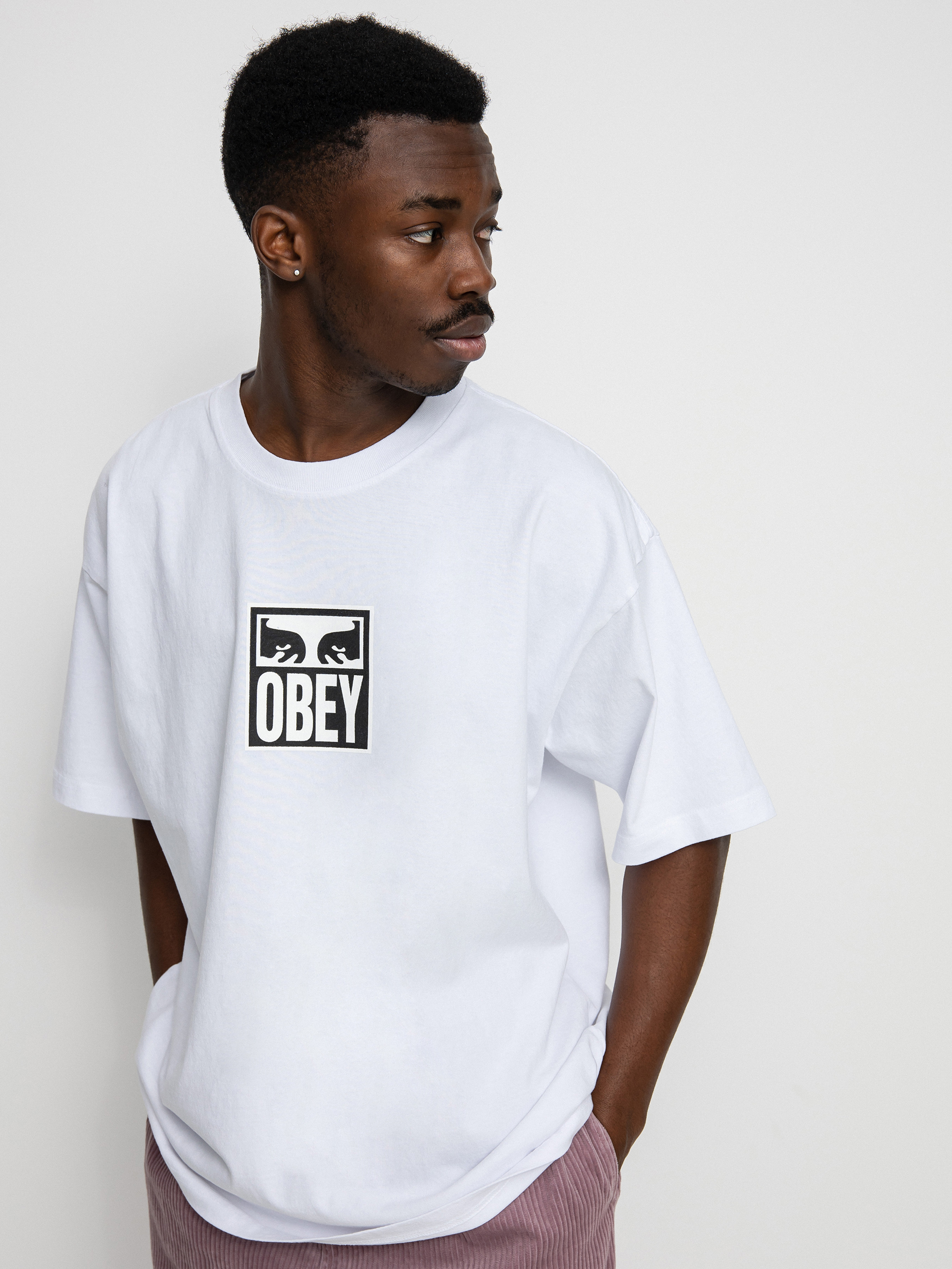 OBEY Eyes Icon 3 T shirt white