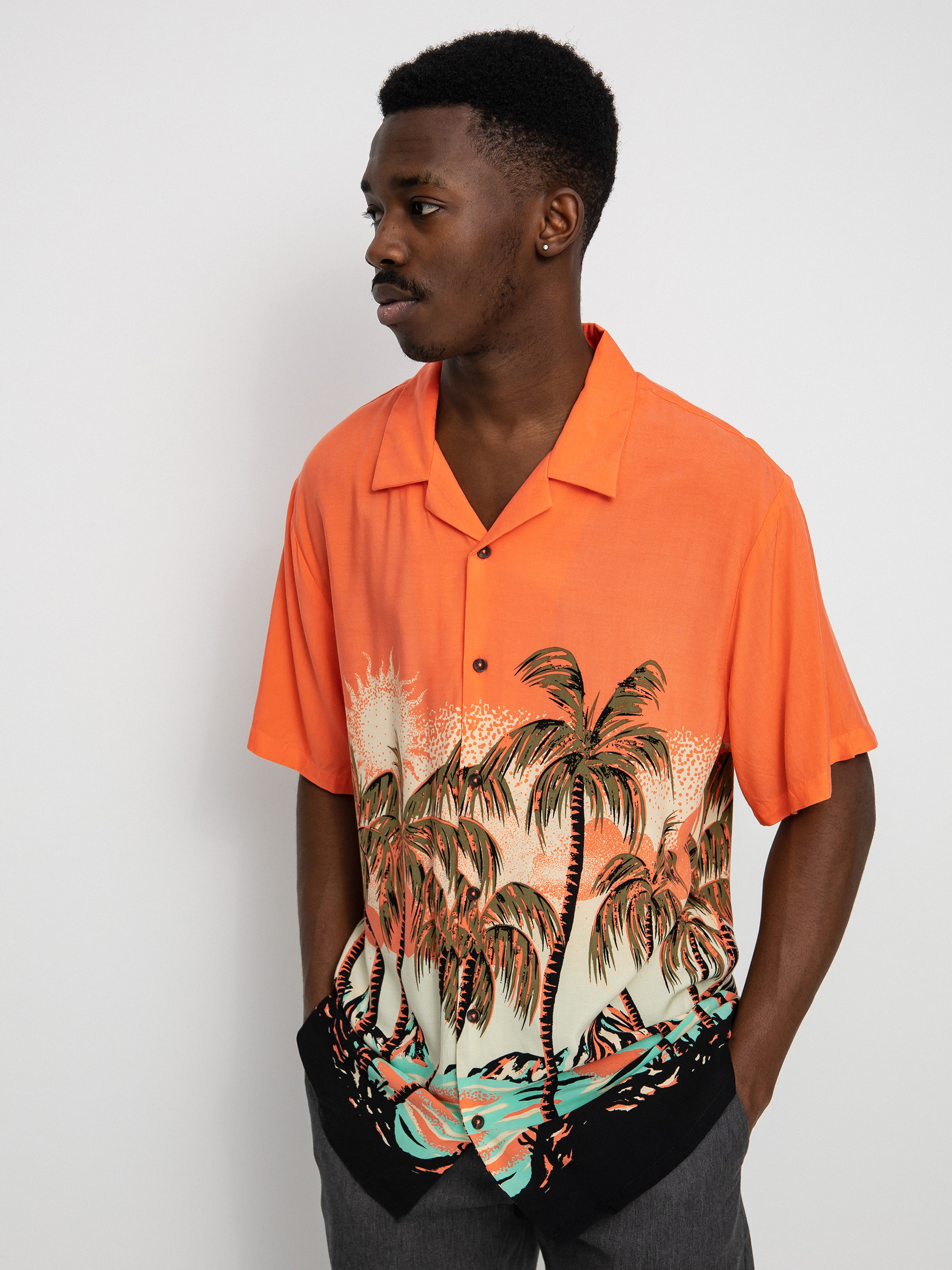 Volcom Parodice Shirt (living coral)