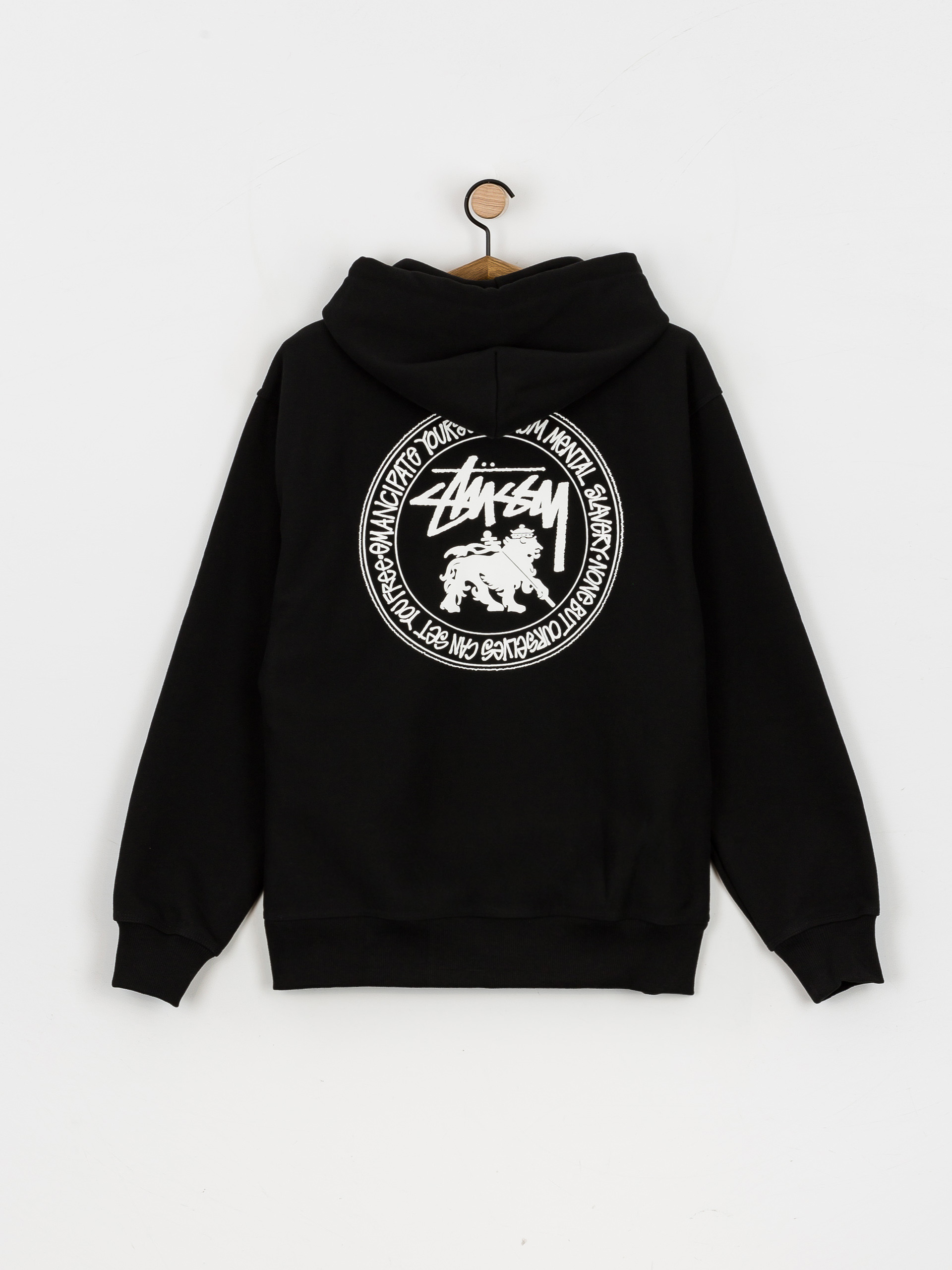 Stussy Rasta Dot HD Hoodie (black)