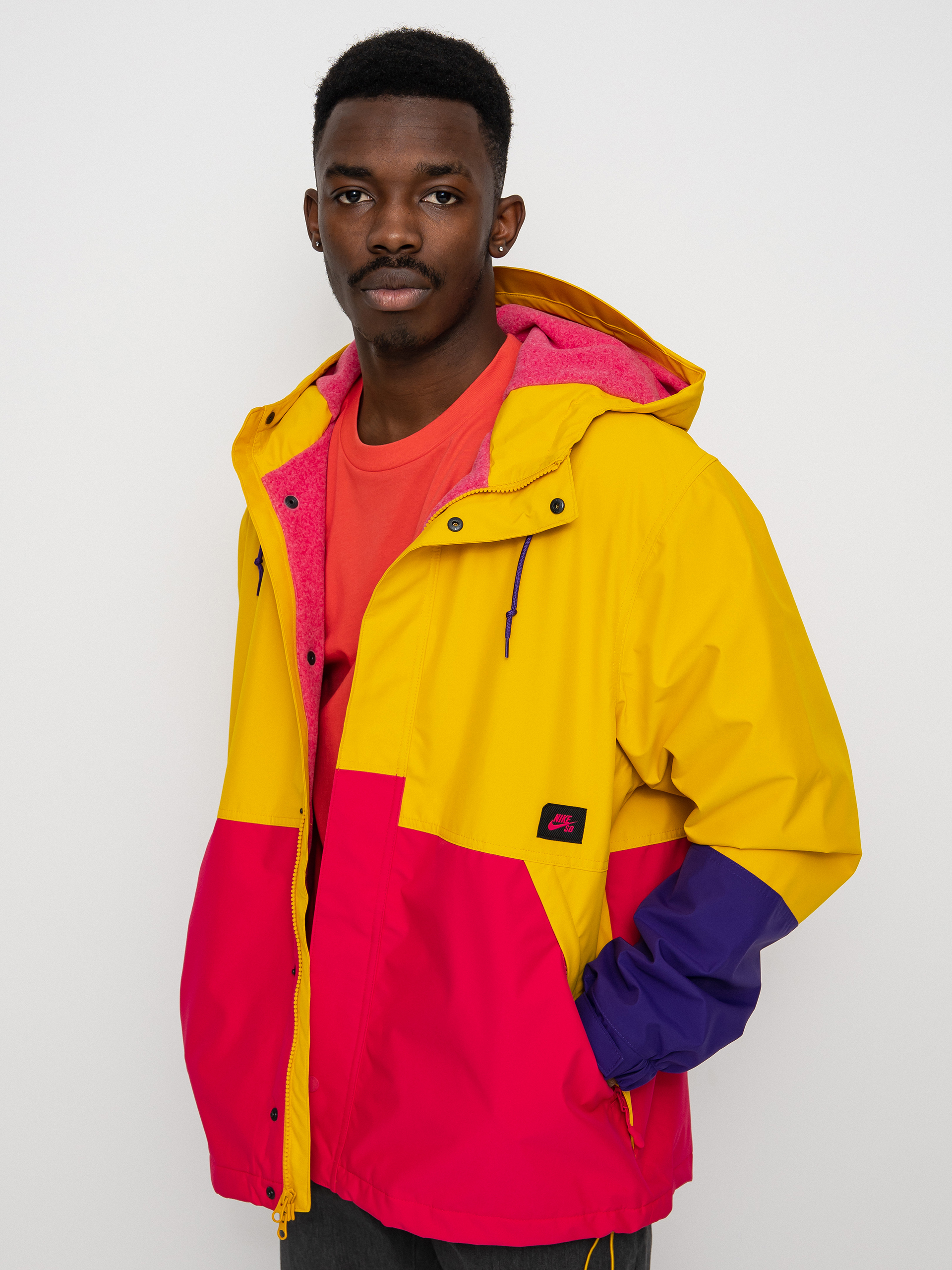 Nike SB SF Winterized Jacket (dark sulfur/rush pink/court purple)