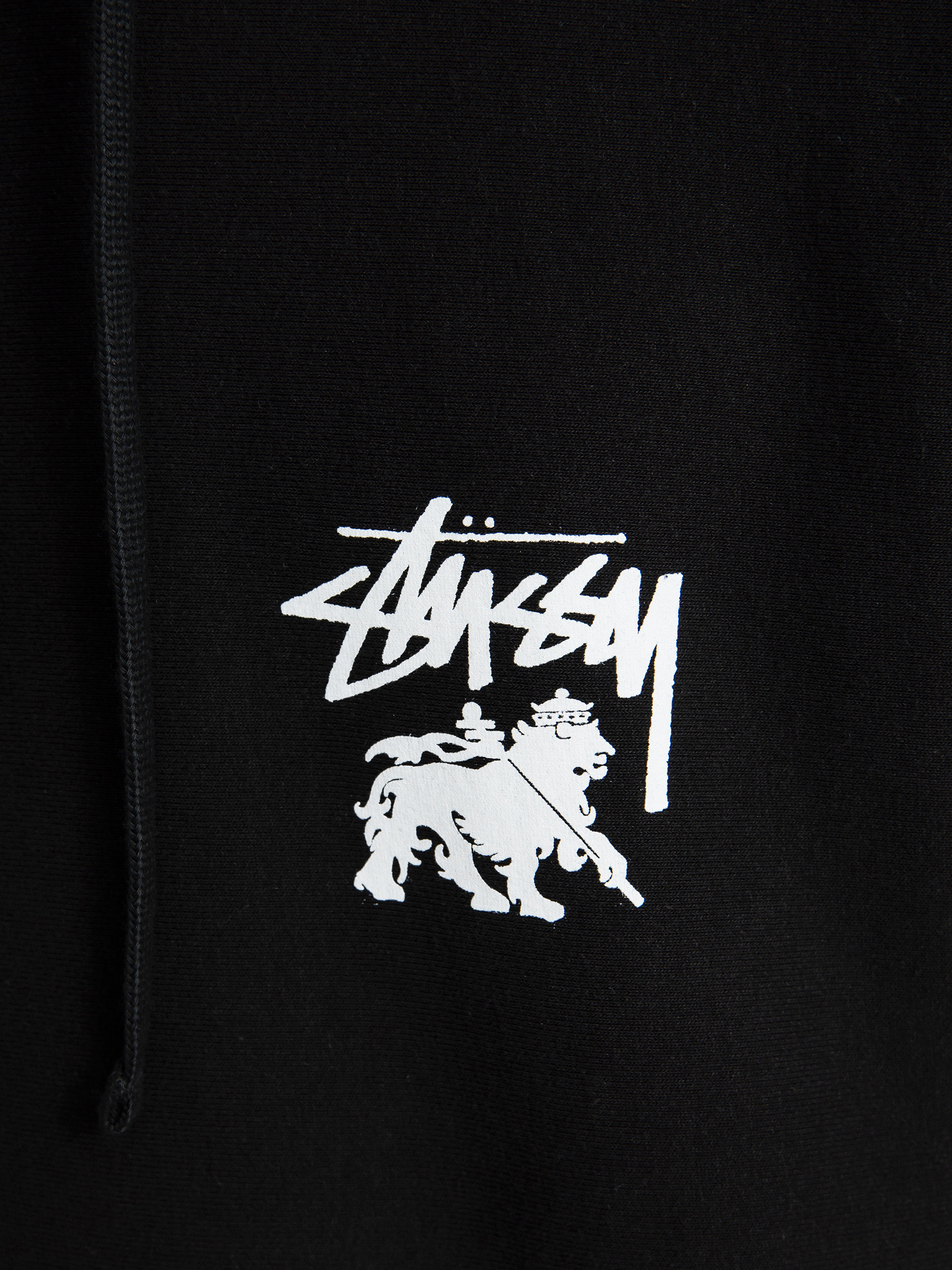 Stussy Rasta Dot HD Hoodie (black)