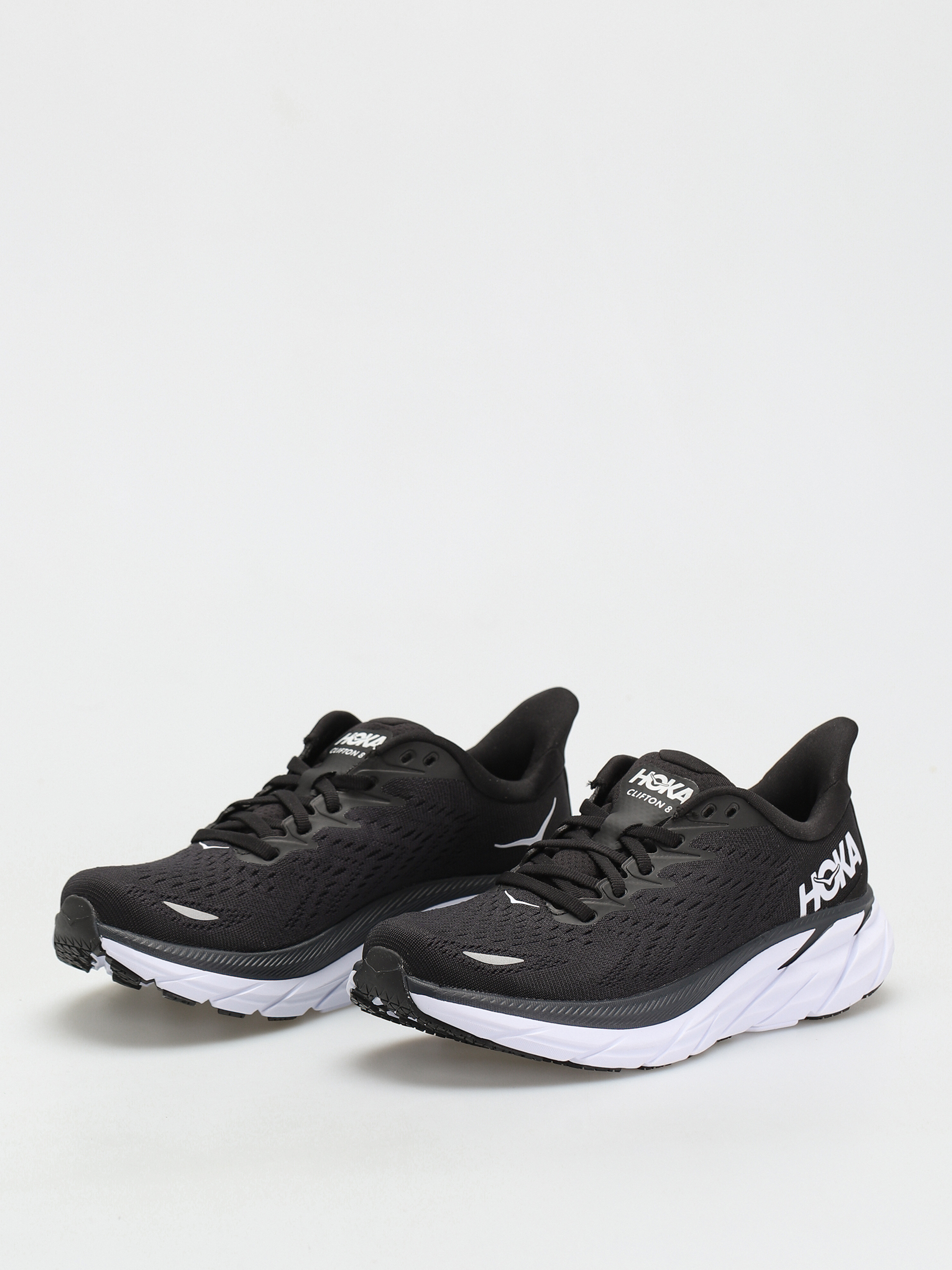 Hoka One One Clifton 8 Shoes Wmn (black/white)