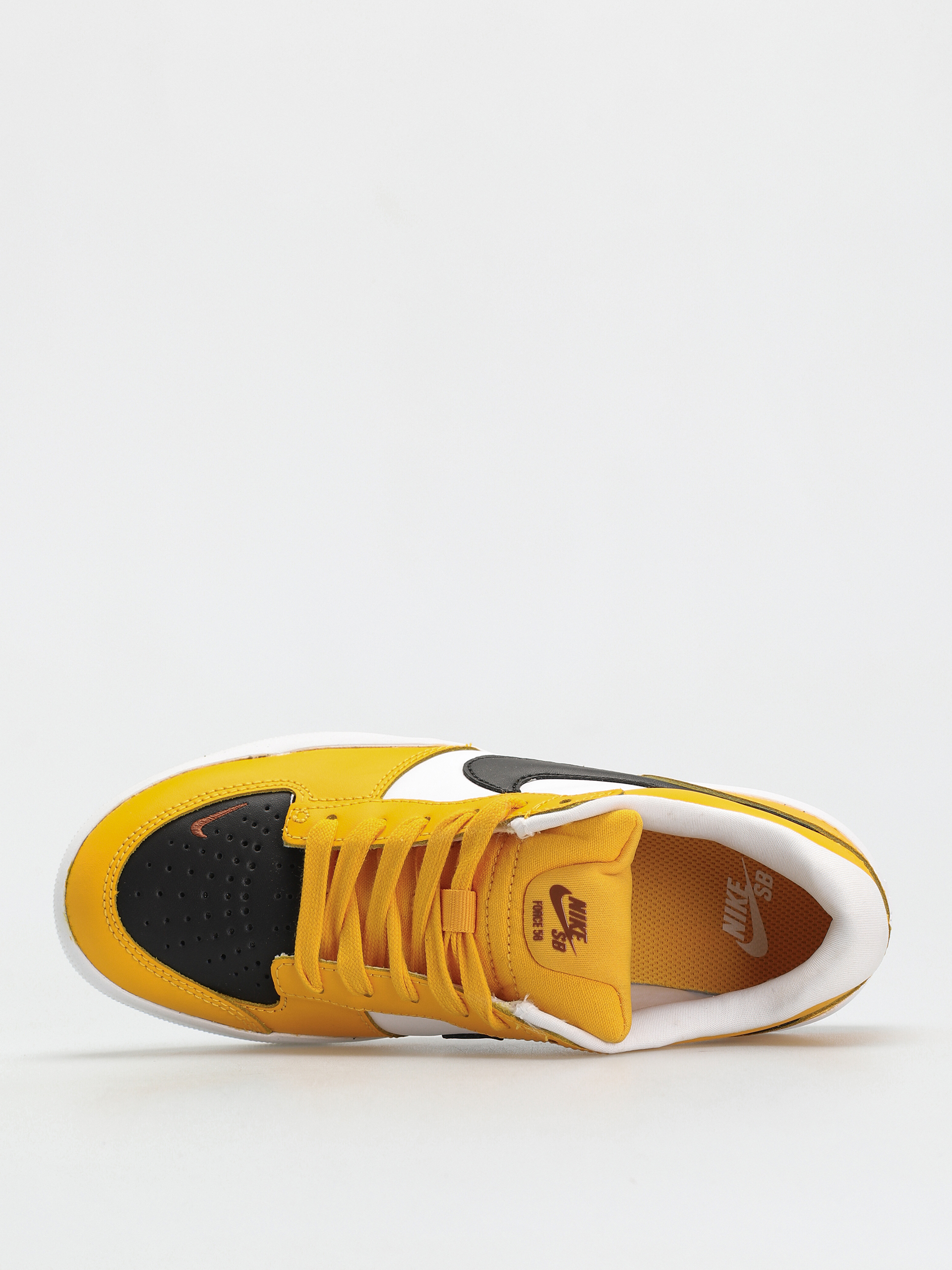 Nike SB Force 58 Premium Schuhe (university gold/black white pecan)