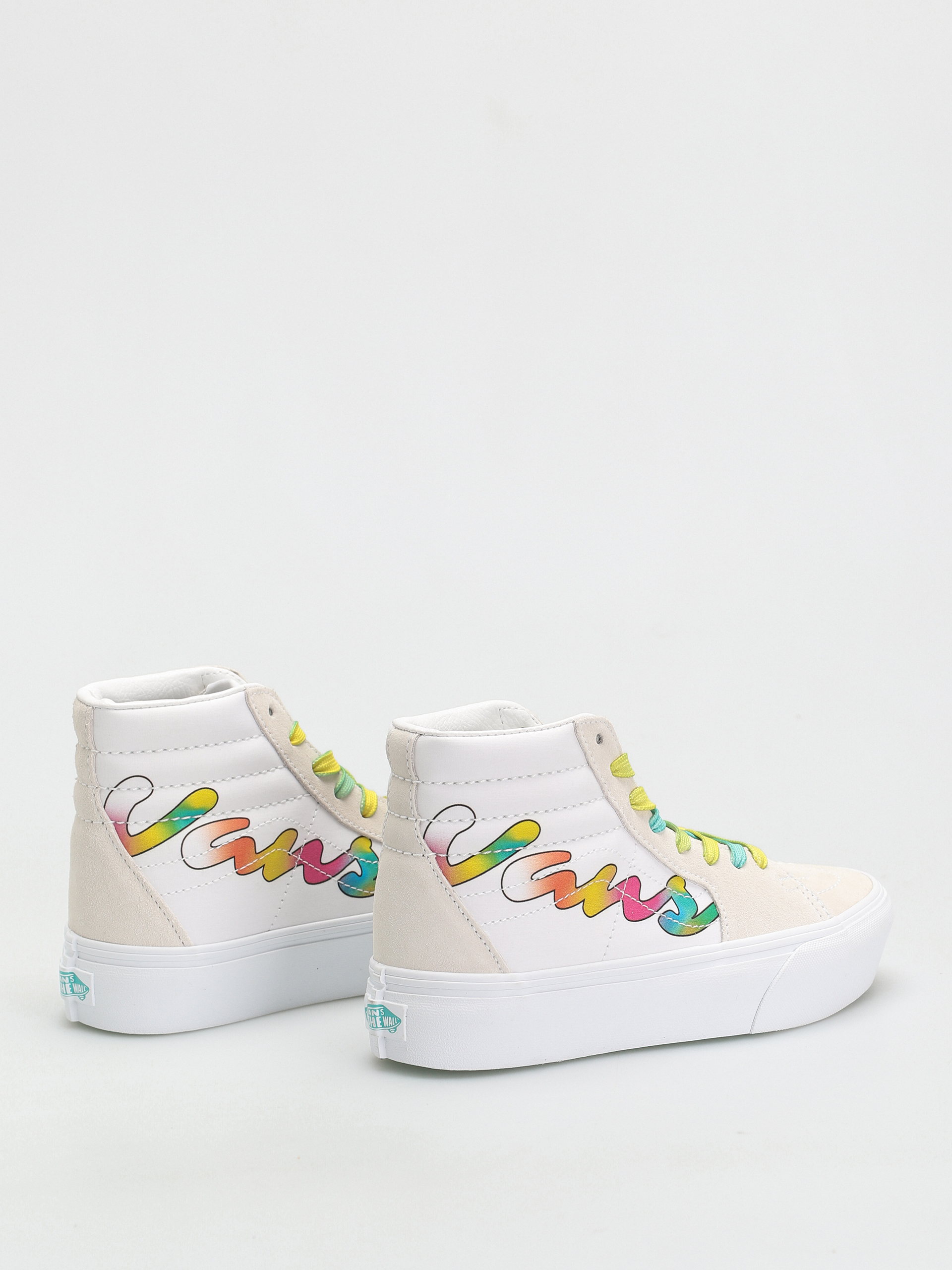 Vans Sk8 Hi Platform 2.0 Shoes (spring fade/white/true white)