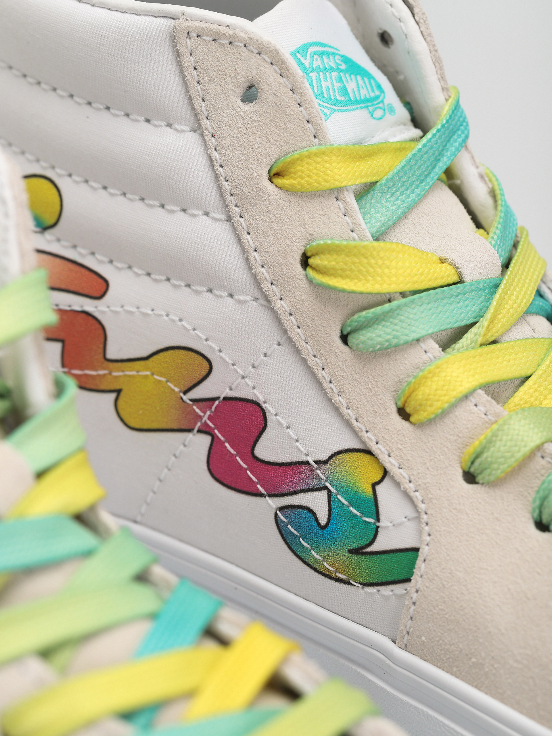 Vans Sk8 Hi Platform 2.0 Schuhe (spring fade/white/true white)