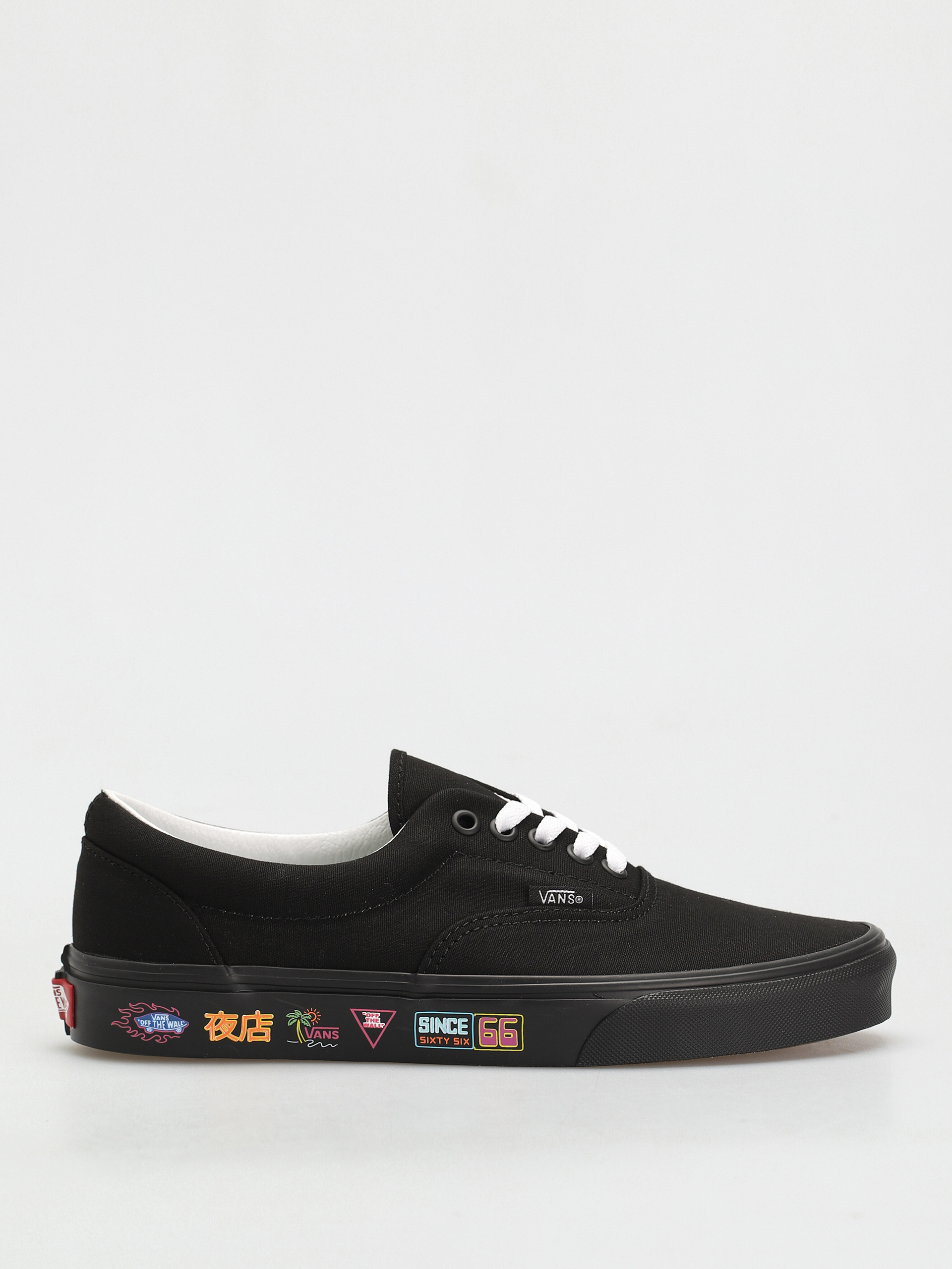 Vans Era Shoes orange (vans market/black/neon)