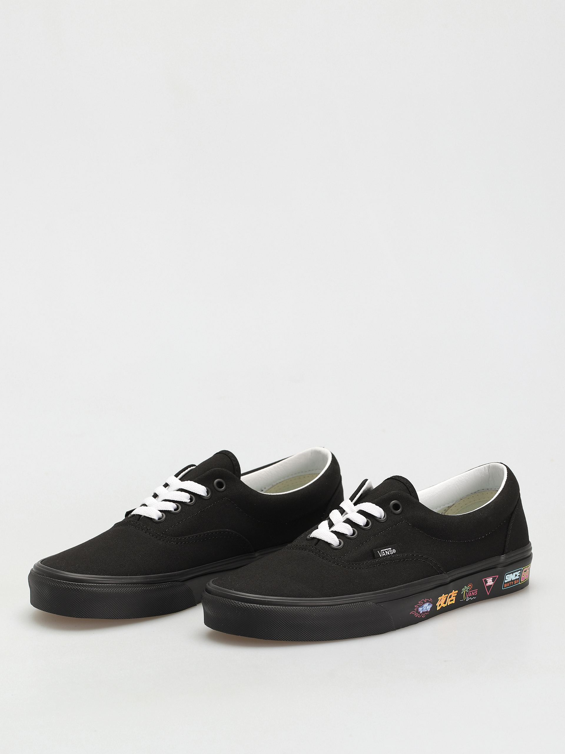 Vans Era Shoes (vans market/black/neon)