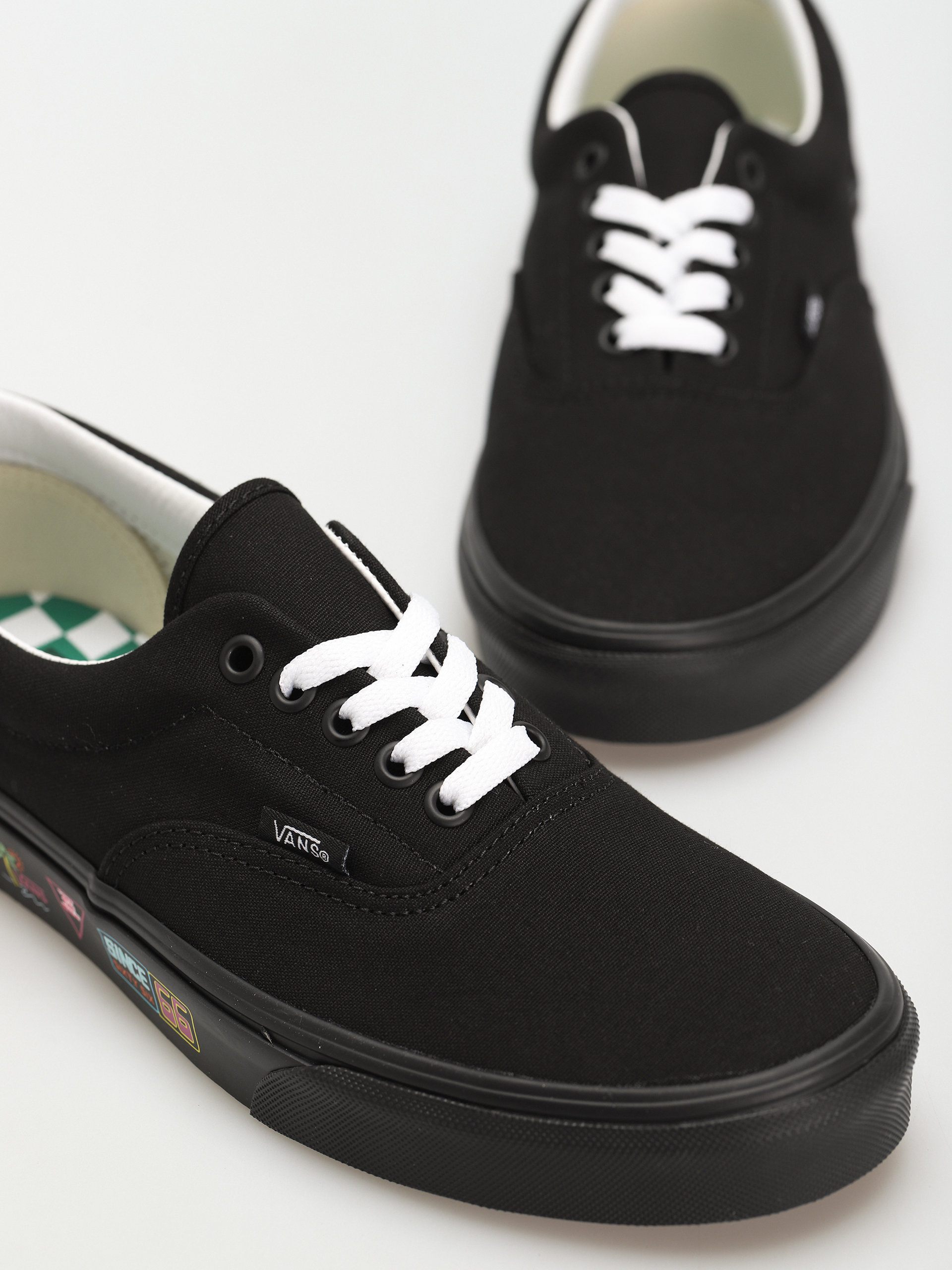 Vans Era Shoes (vans market/black/neon)