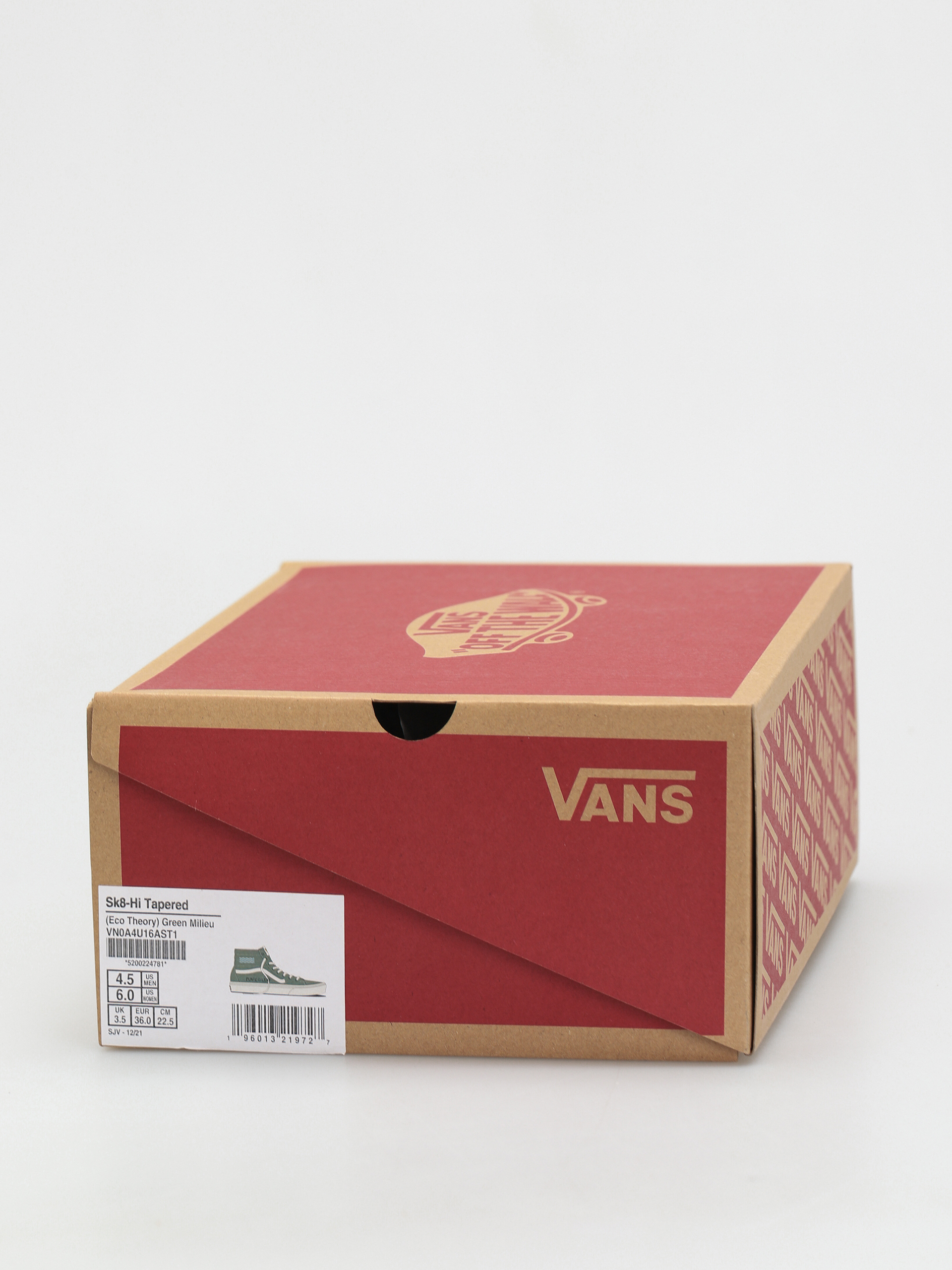 Vans Sk8 Hi Tapered Shoes (eco theory/green milieu/marshmallow)