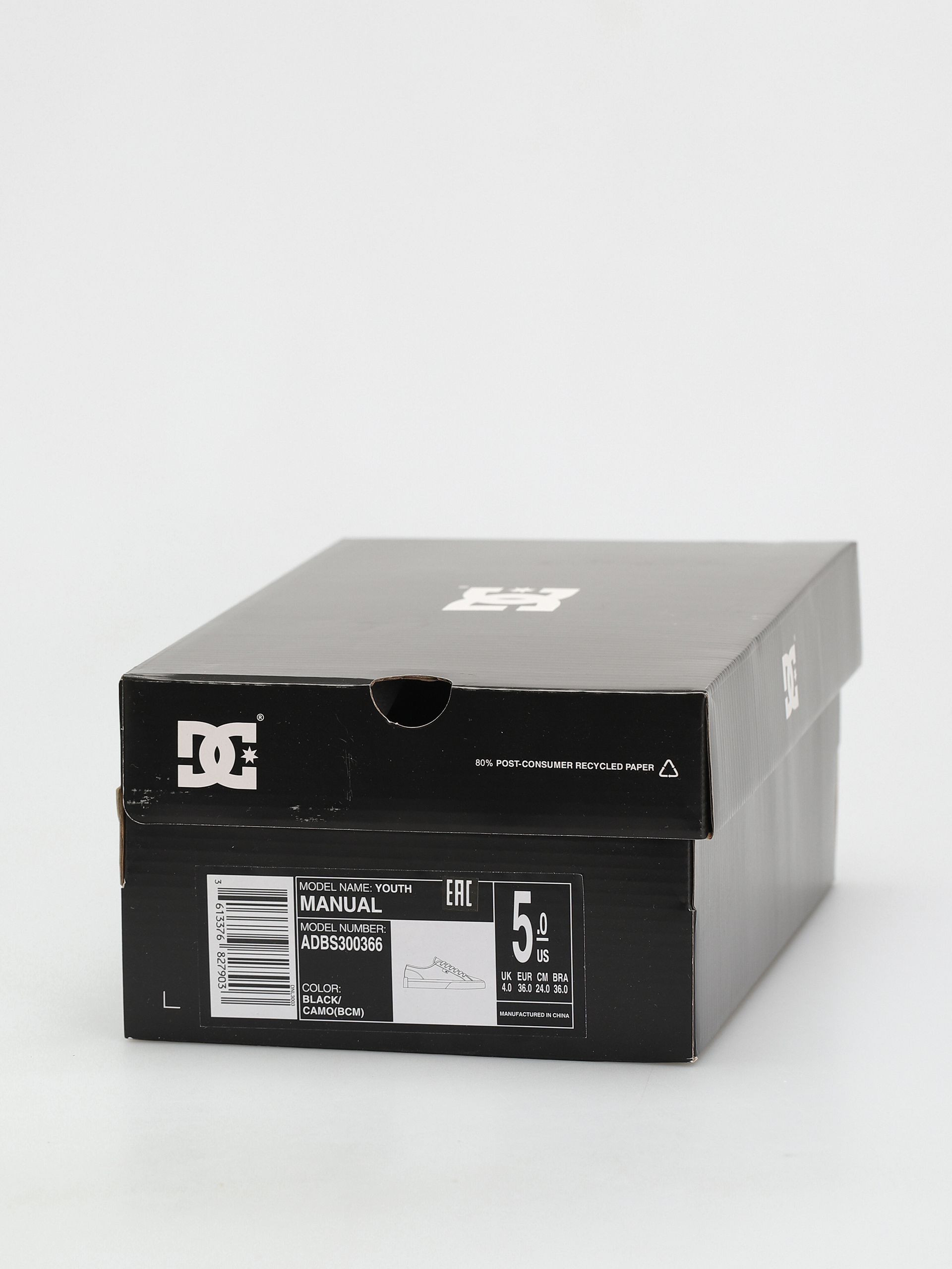 DC Manual JR Kids shoes (black/camo)