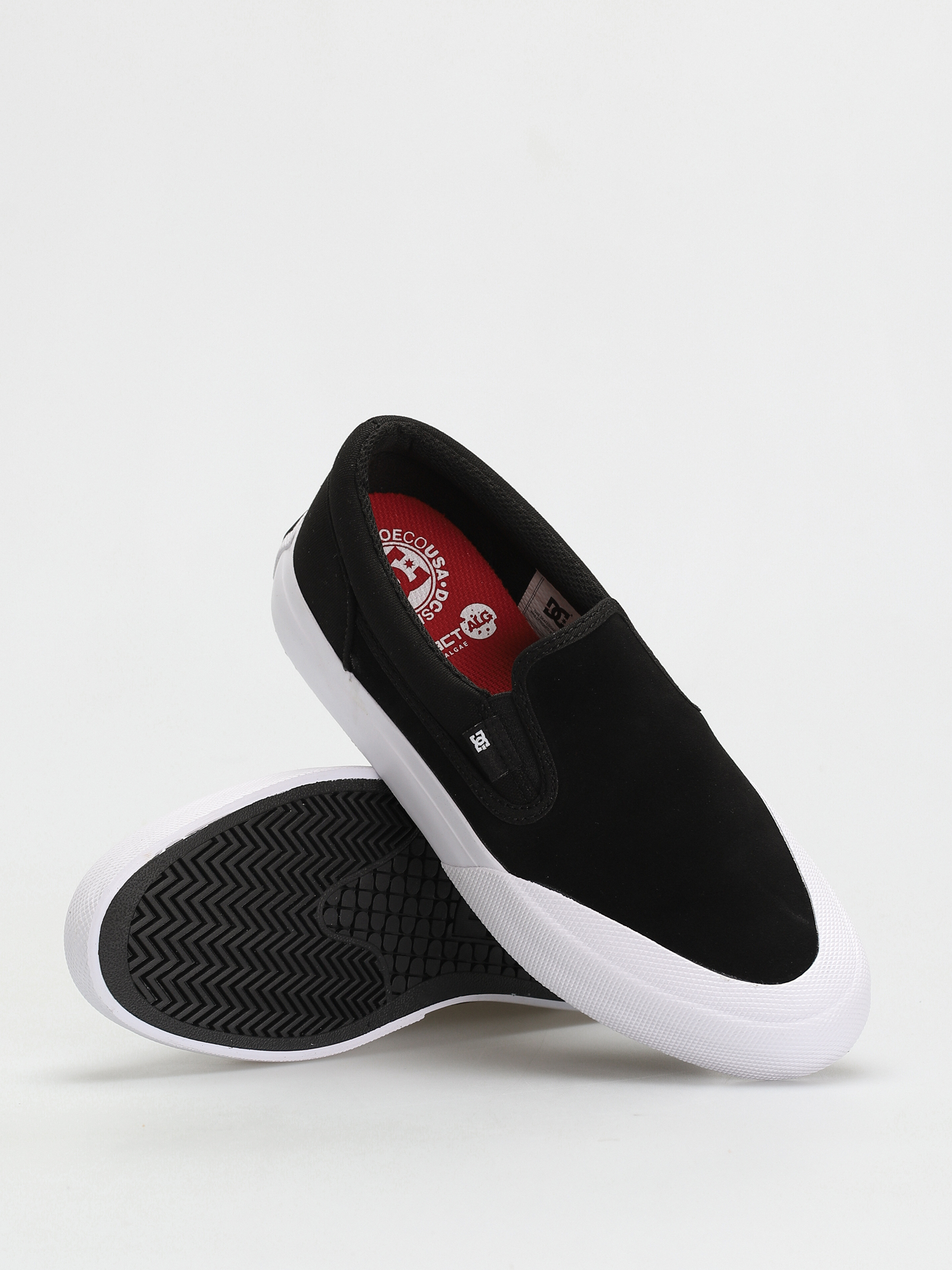 DC Manual Slip Rt S Shoes (black/black/white)