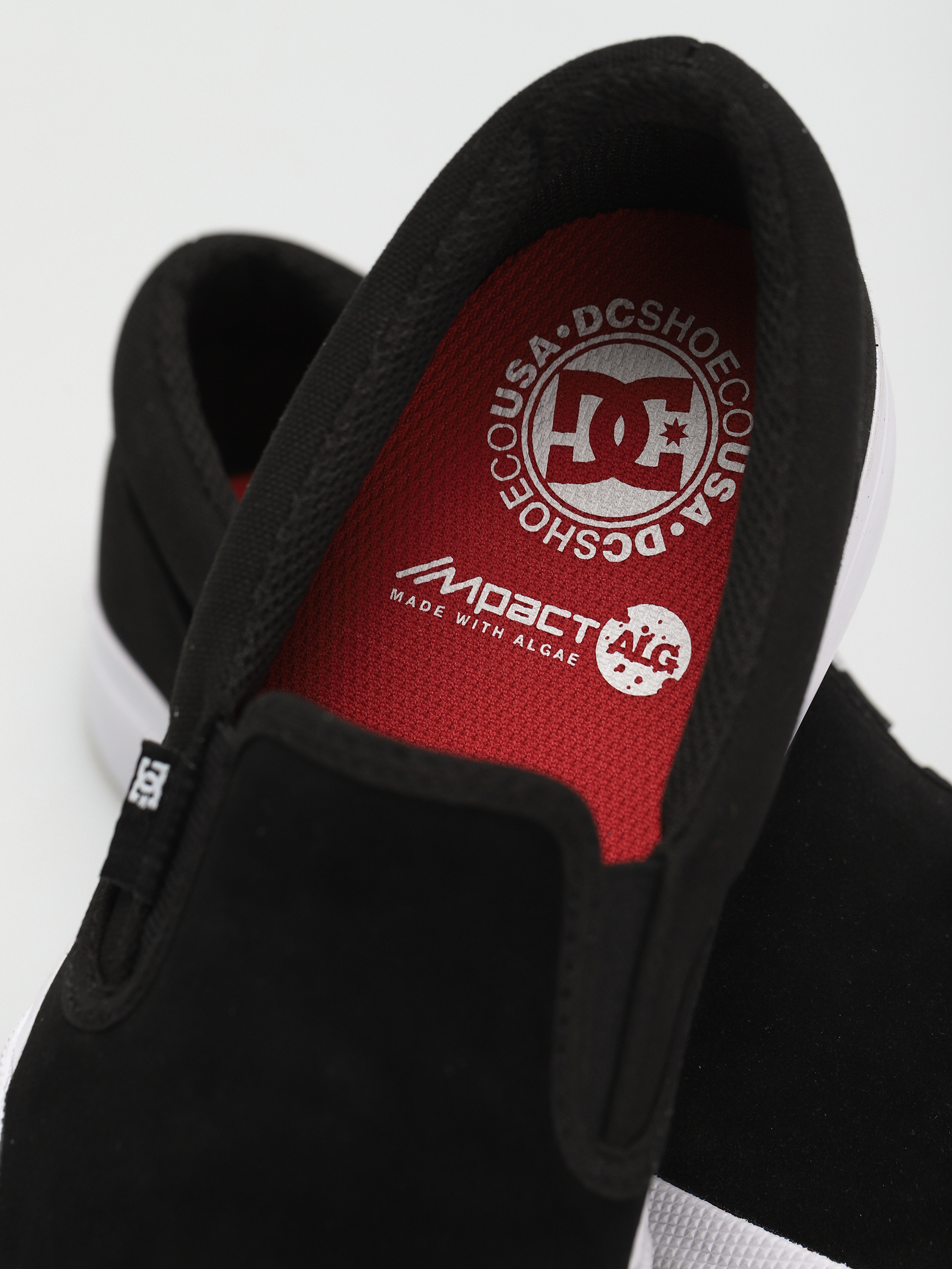 DC Manual Slip Rt S Shoes (black/black/white)