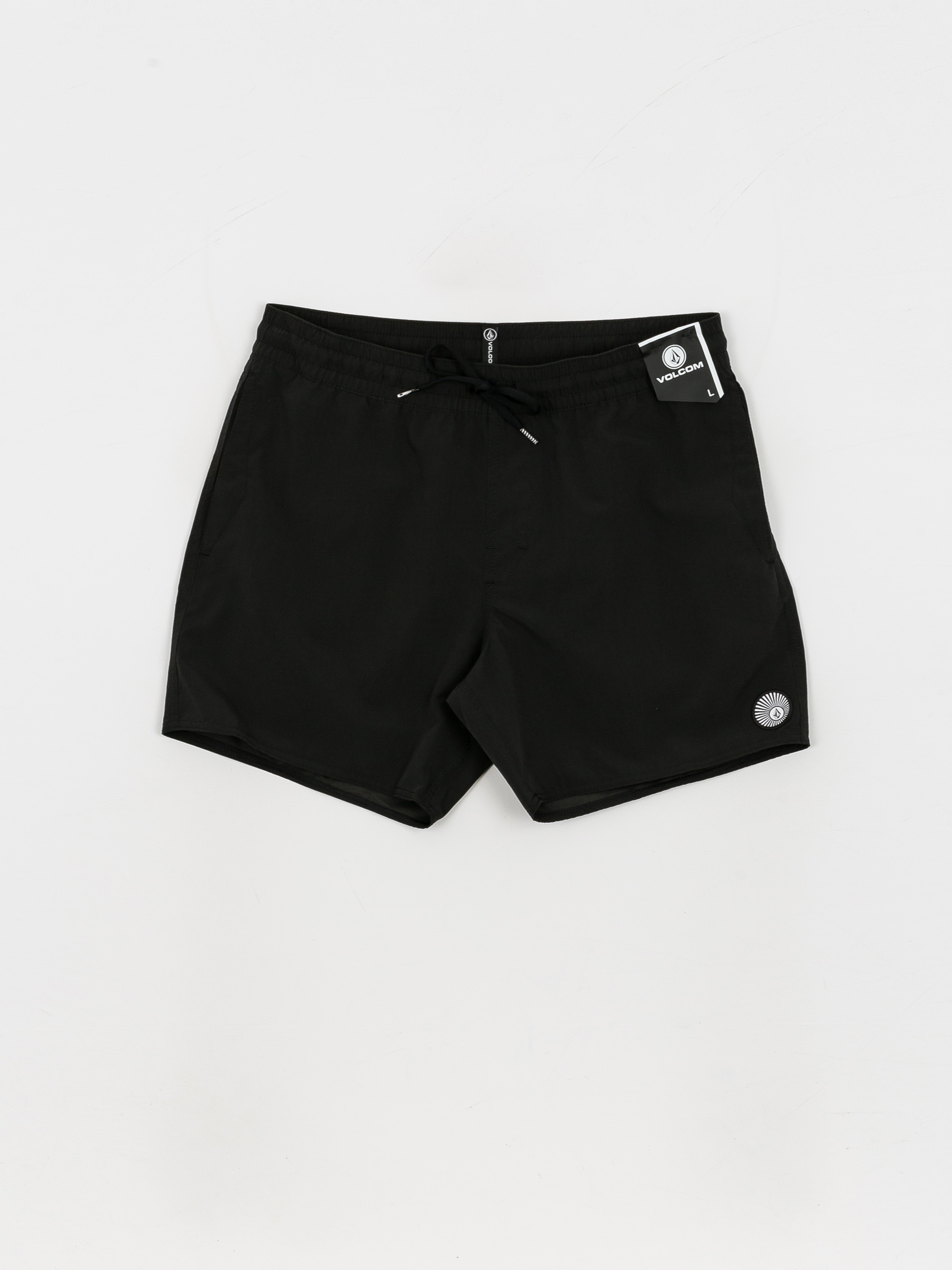 Volcom Lido Solid Trunk 16 Boardshorts (black)