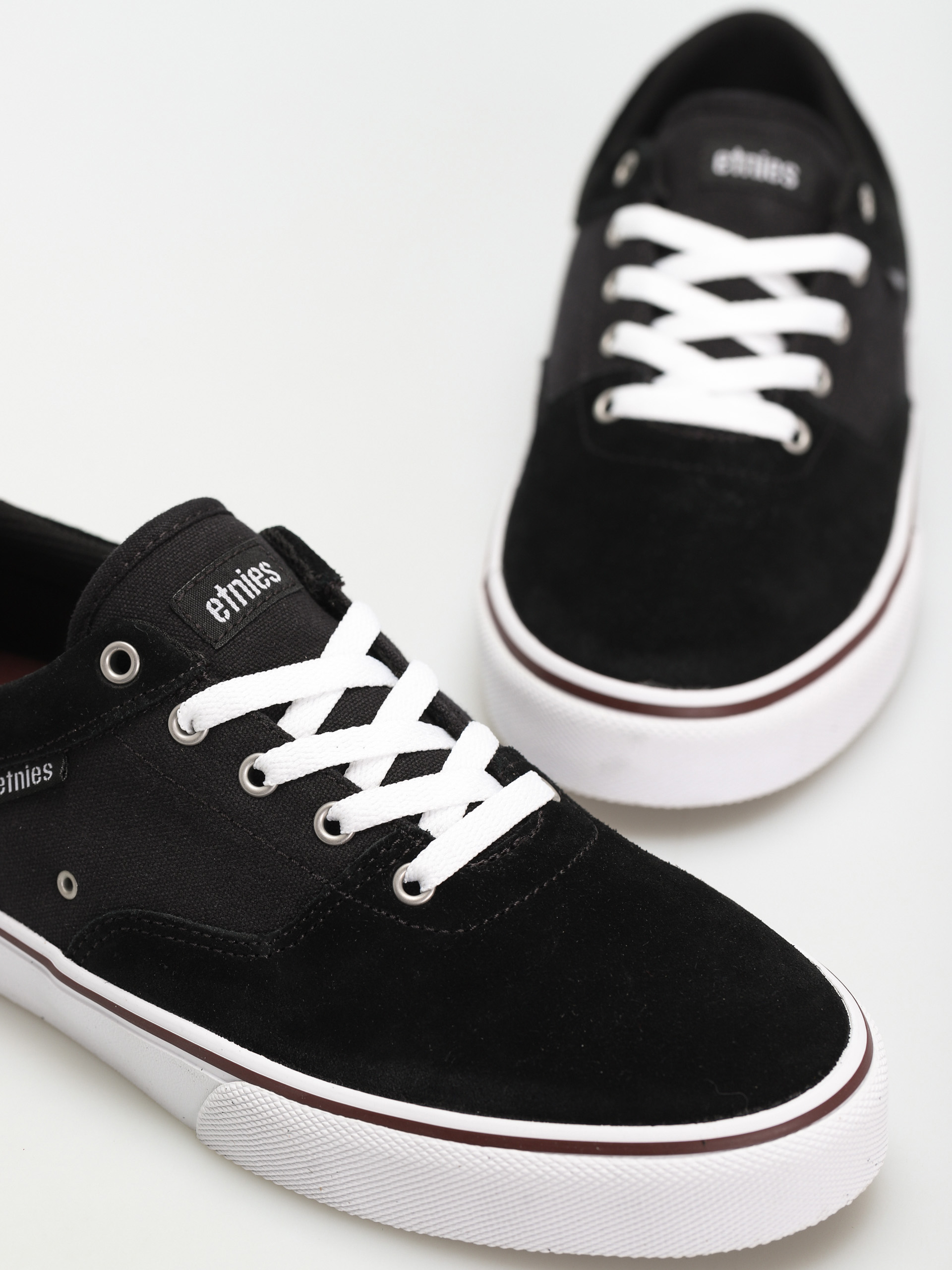 Etnies Factor Schuhe (black/white/burgundy)