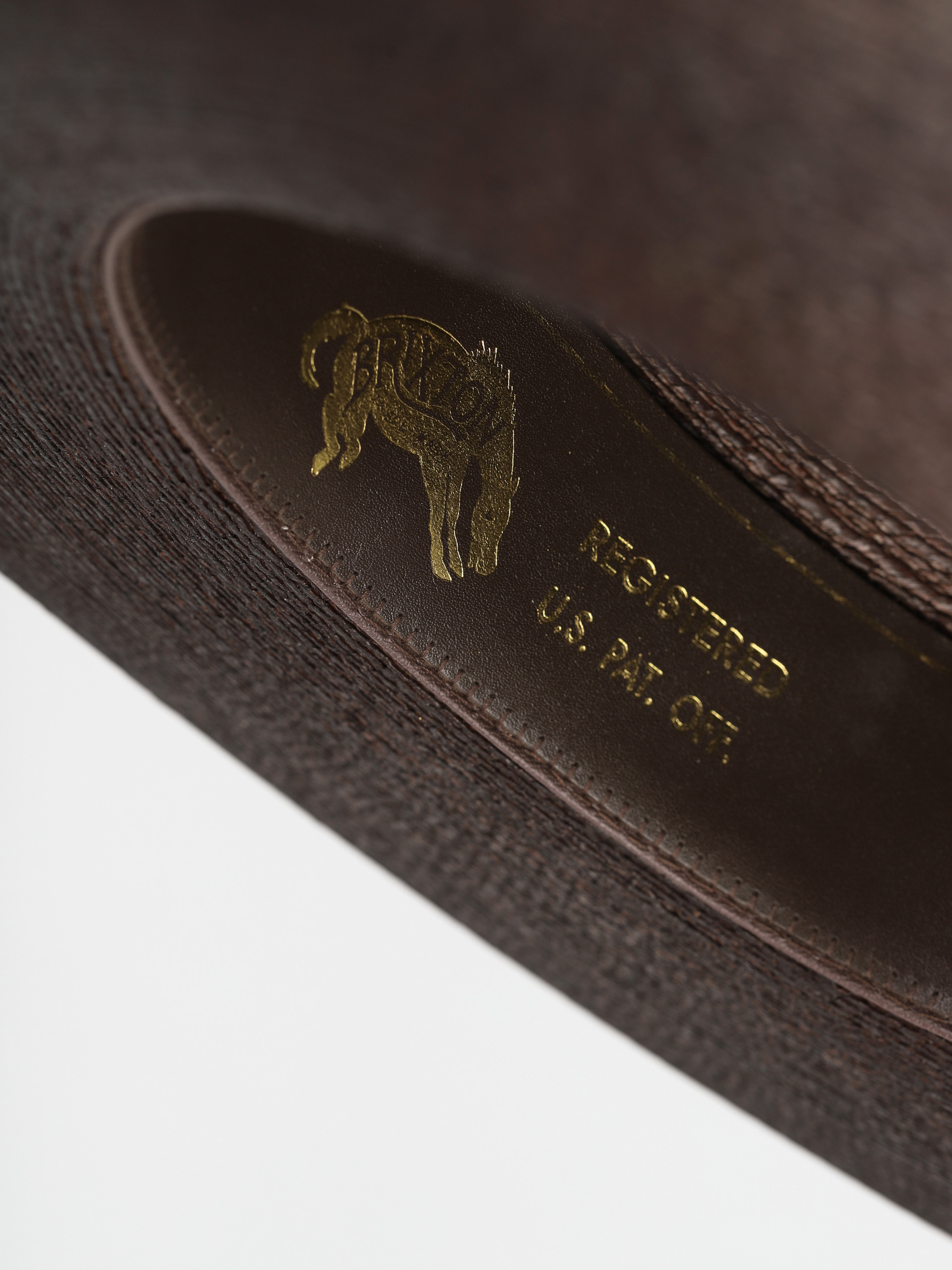 Brixton Sedona Straw Reserve Cowboy Ha Hut (deep brown)