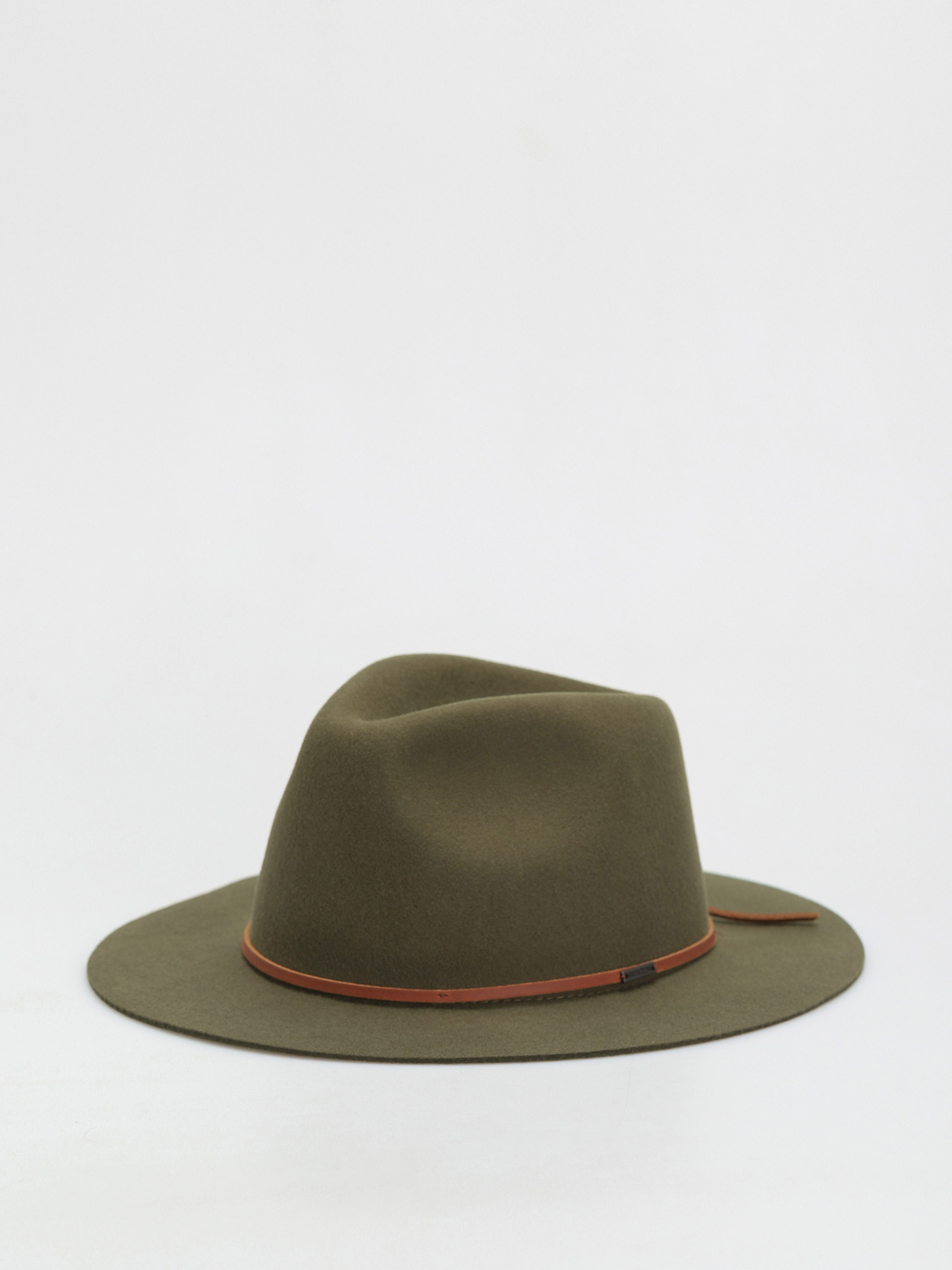 Brixton Wesley Fedora Hut (military olive)