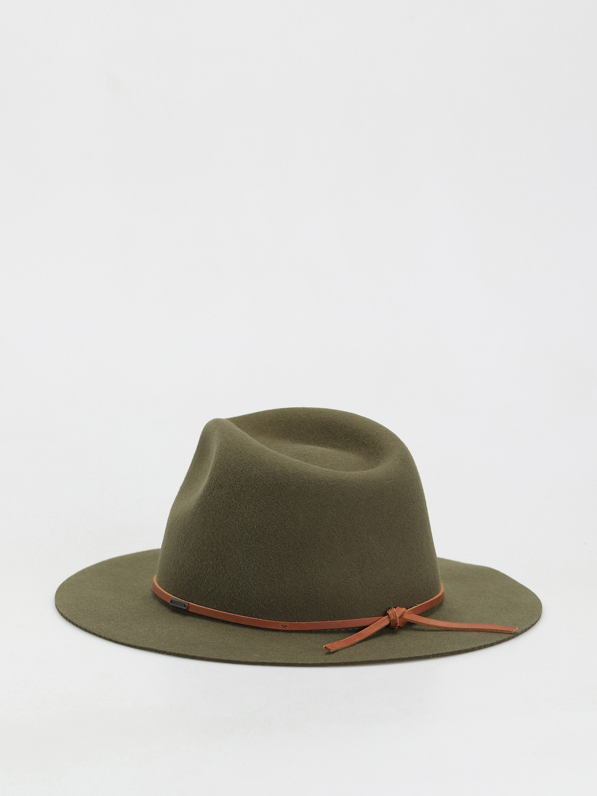Brixton Wesley Fedora Hut (military olive)