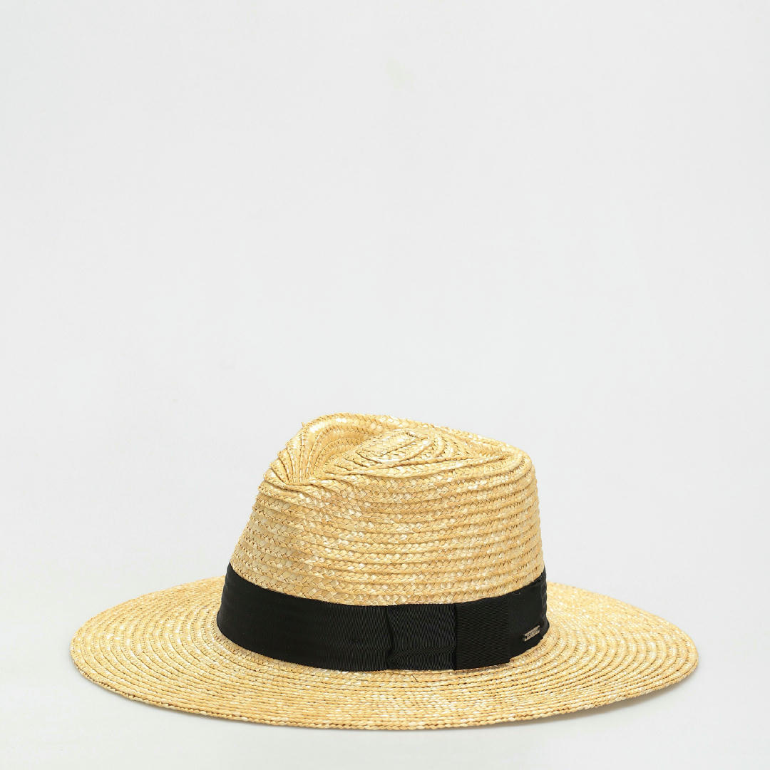 Womens Straw Hats  Brixton Joanna Short Brim Hat Honey