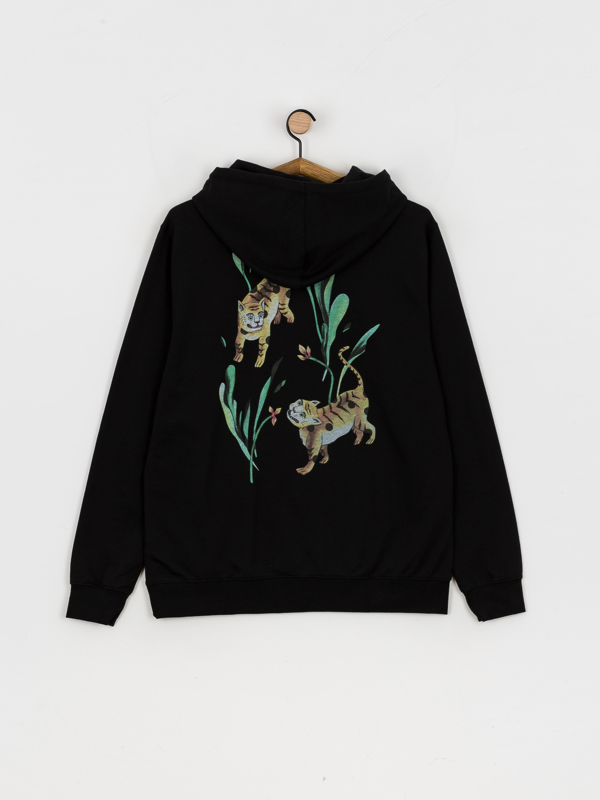 RVCA Tigers HD Hoodie (black)