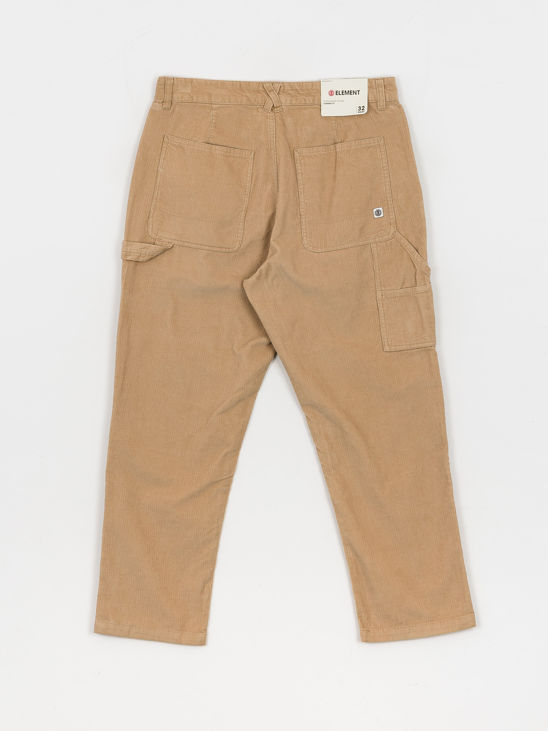 Element Highwater Work Cord Pants (oxford tan)