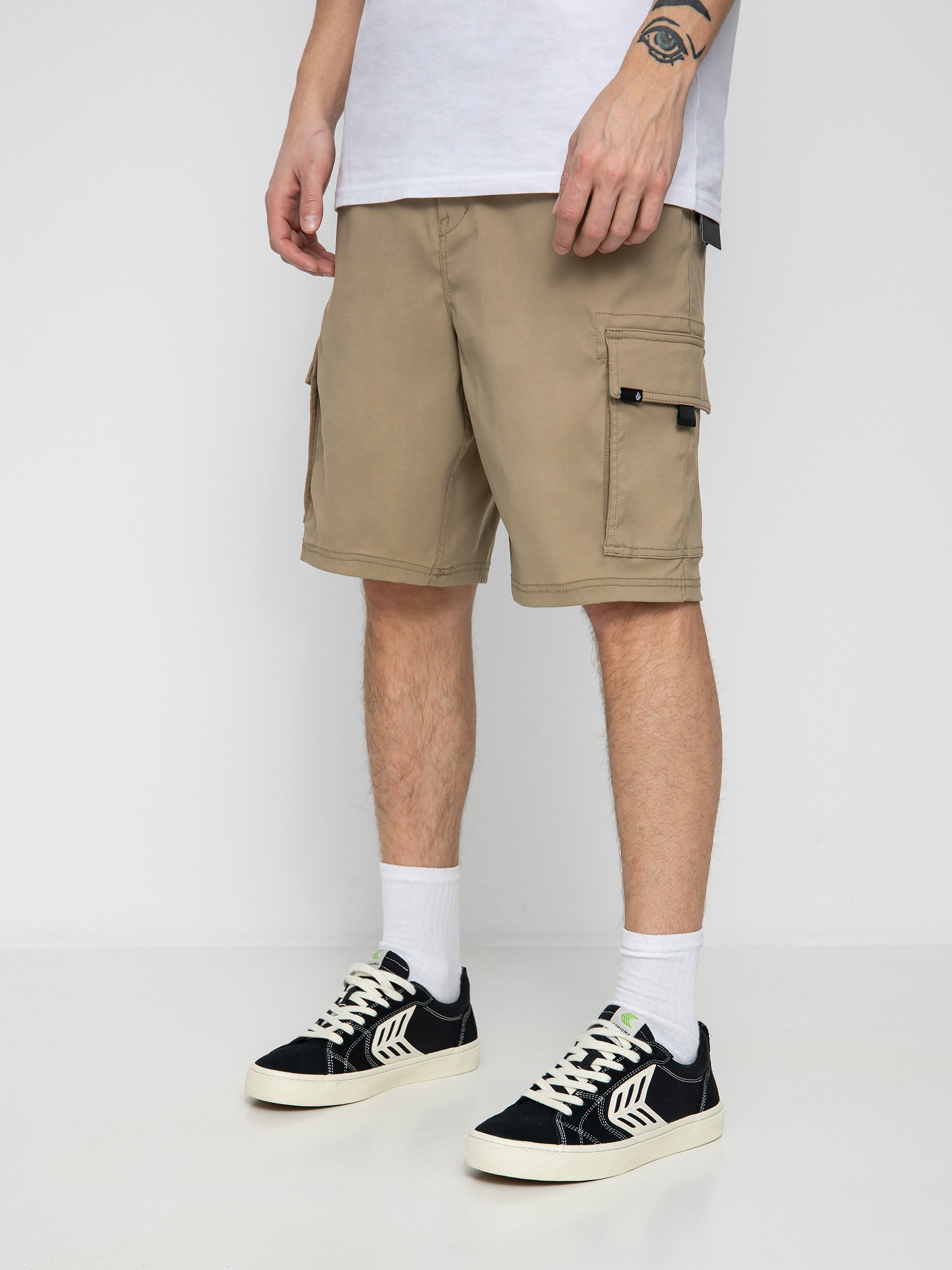 Skate Vitals Cargo Hybrid 21 Shorts (khaki)