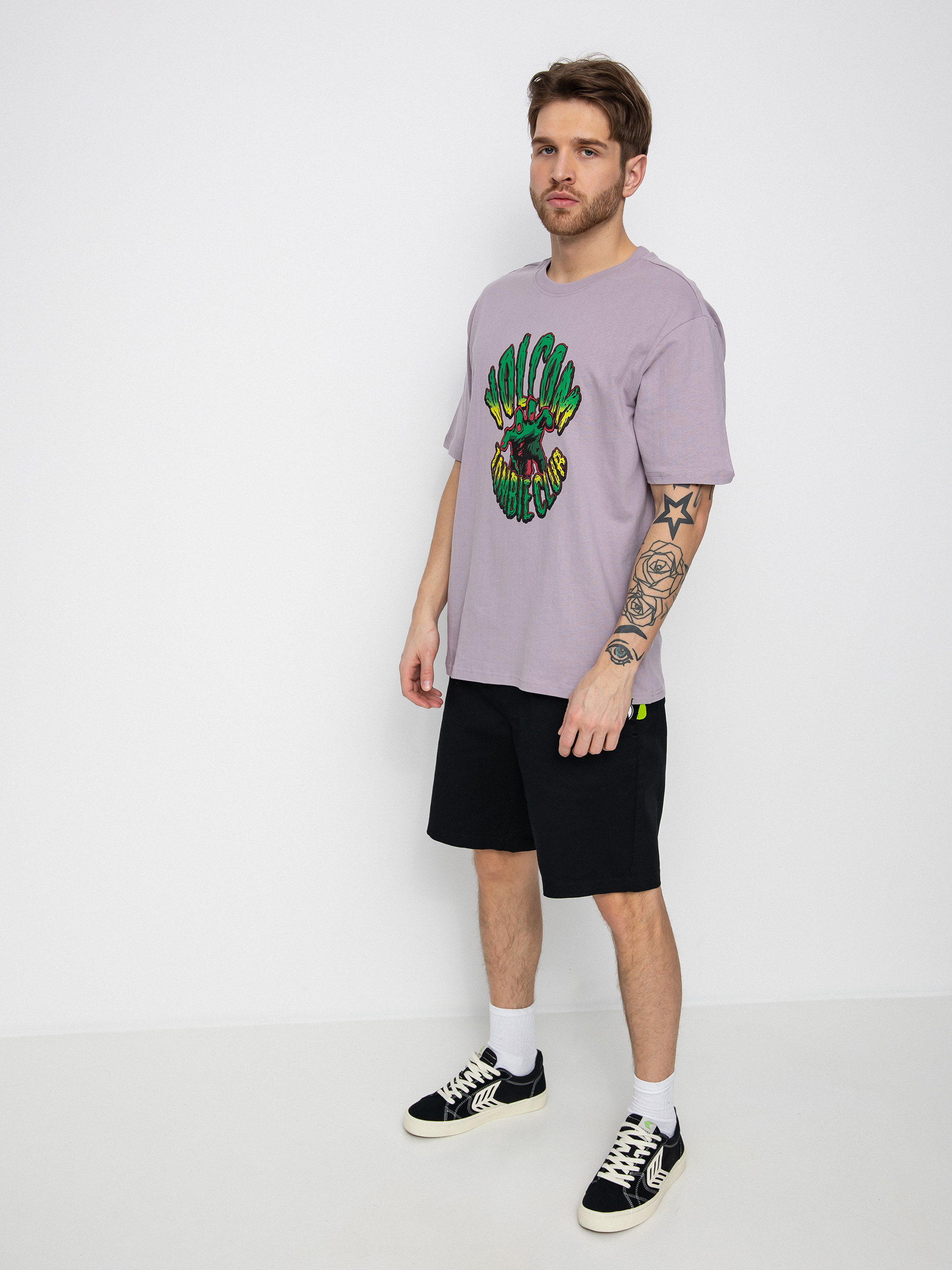 Volcom V Zombie Hands T-shirt (nirvana)