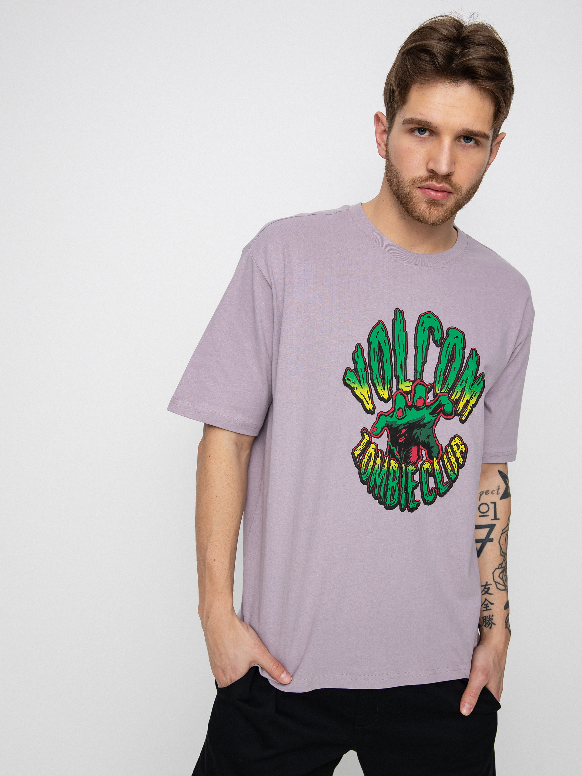 Volcom V Zombie Hands T-shirt (nirvana)