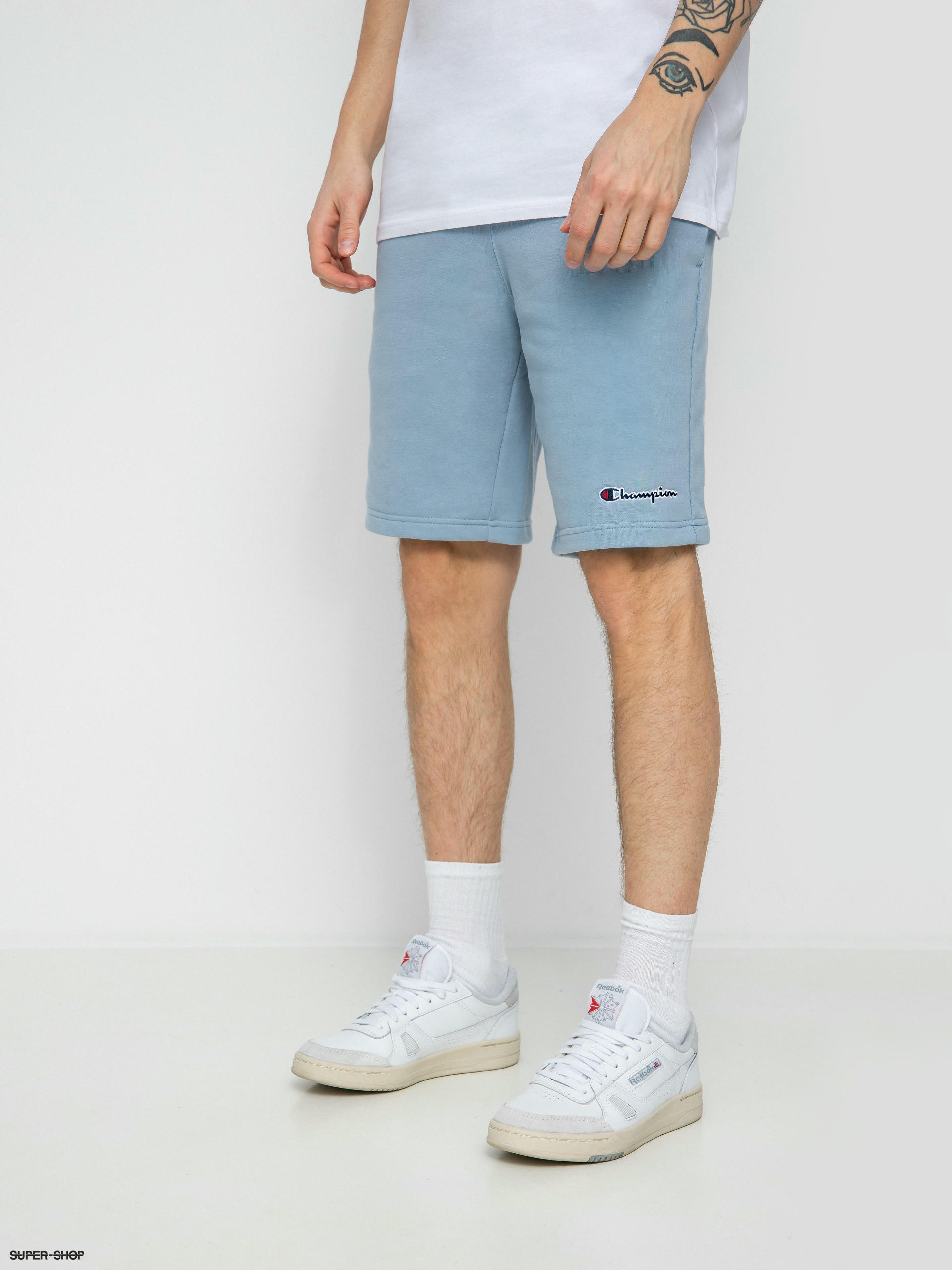 champion sweat shorts grey