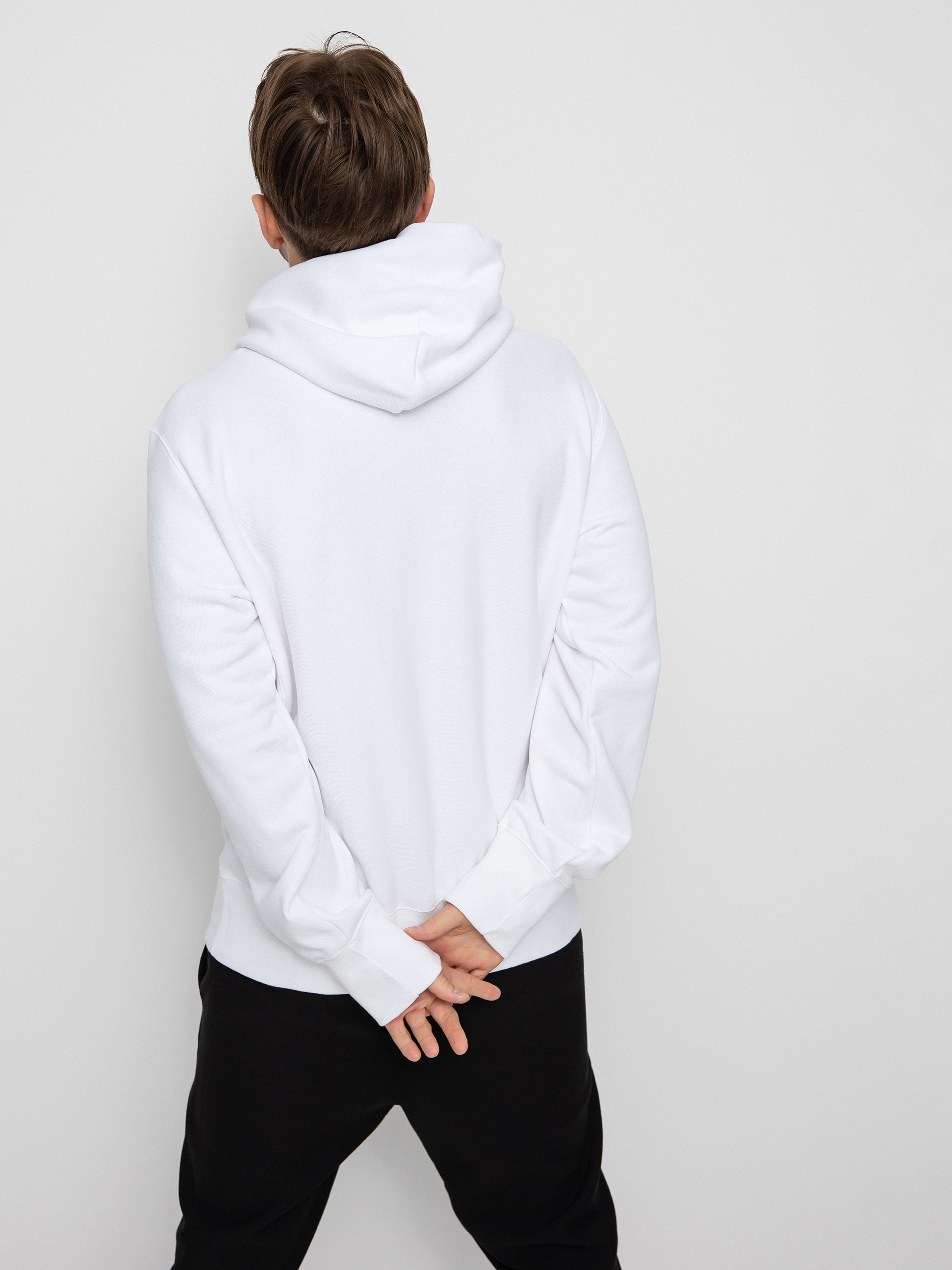 Champion Hooded Sweatshirt 217233 HD Hoodie (wht)
