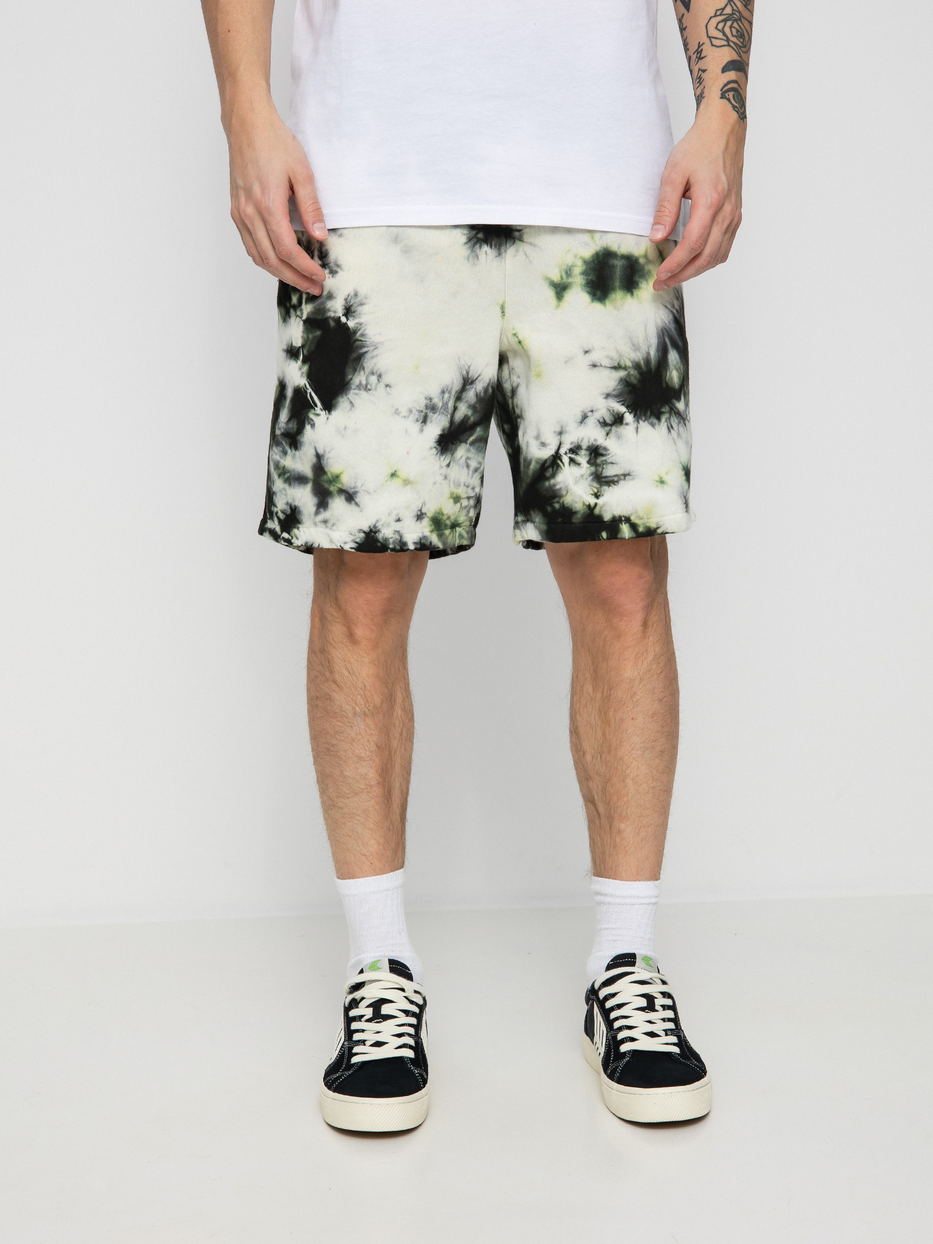 Volcom Iconic Stone Plus Shorts (lime tie dye)