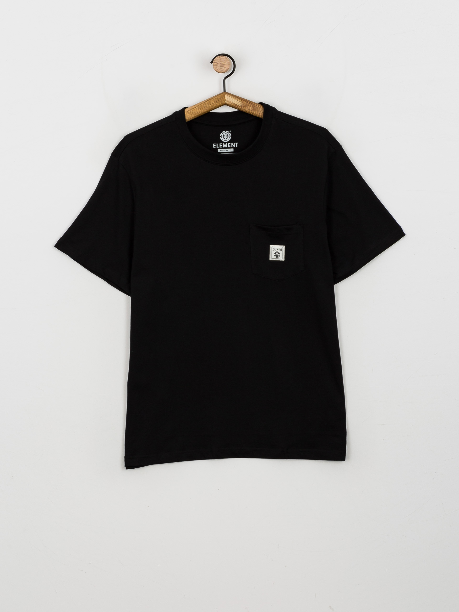 Element Basic Pocket Label S T-shirt (flint black)