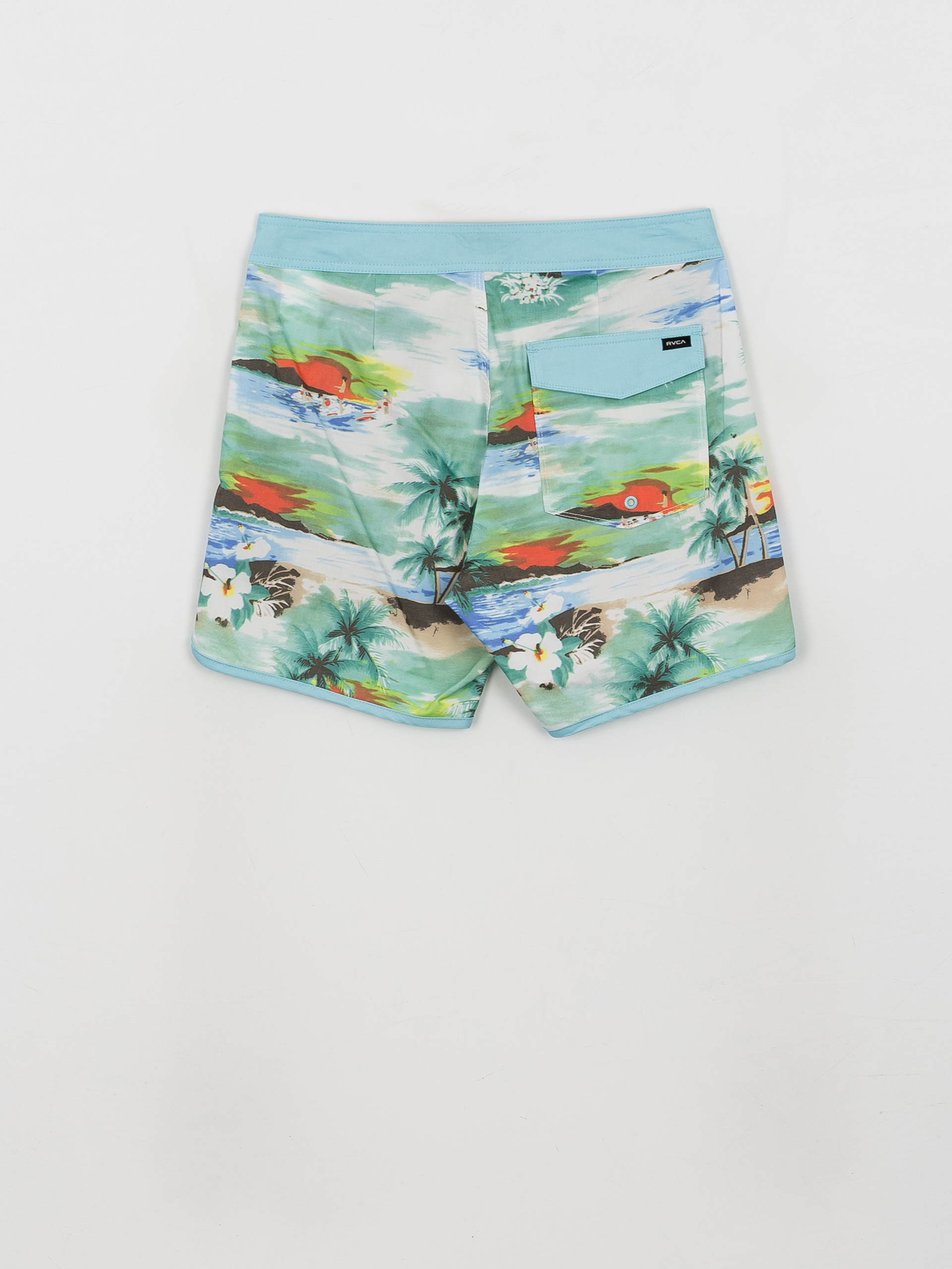 RVCA Freeport Trunk Boardshorts (blue multi)