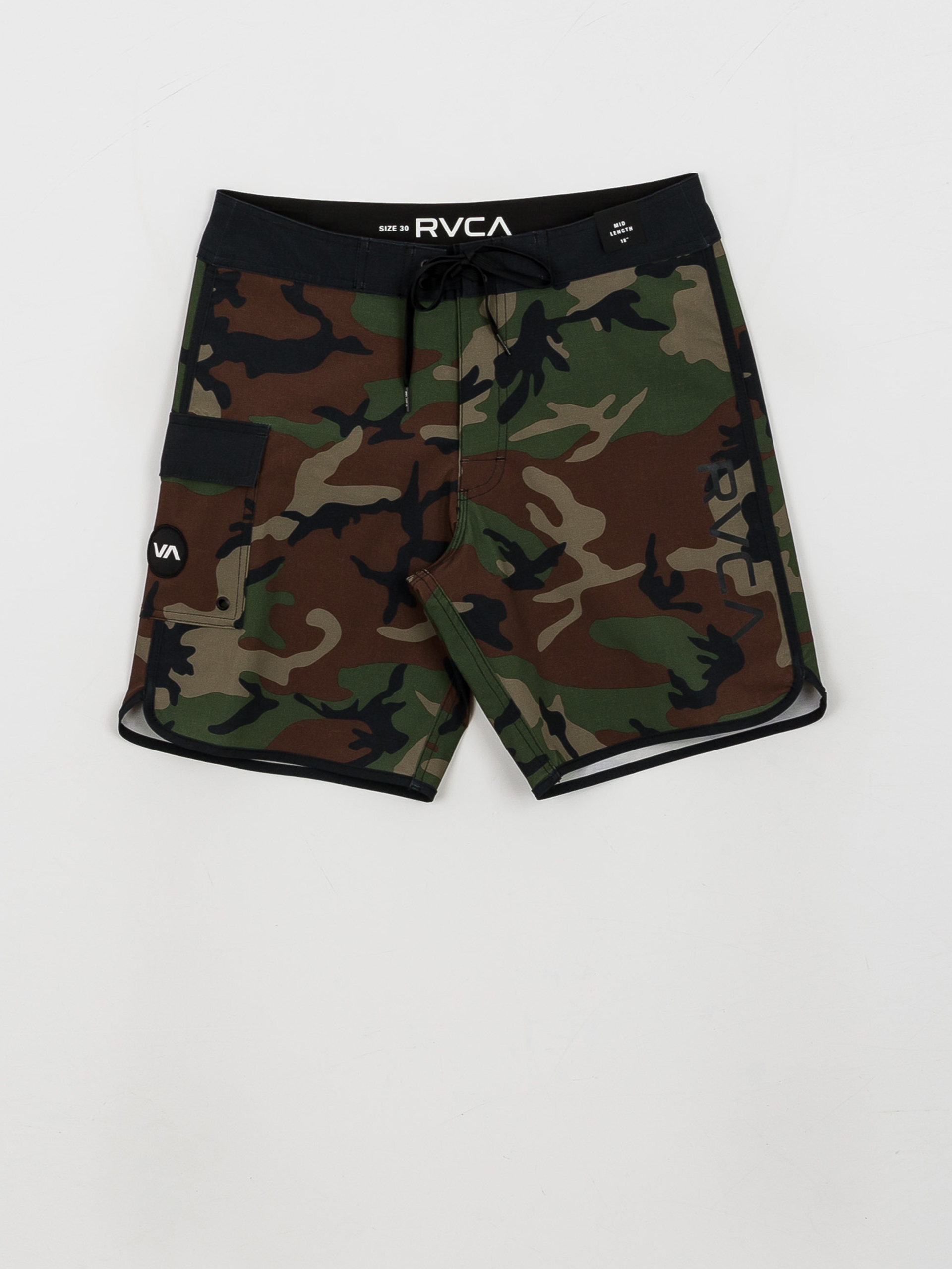 RVCA Eastern Trunk 18 Boardshorts (woodland camo)