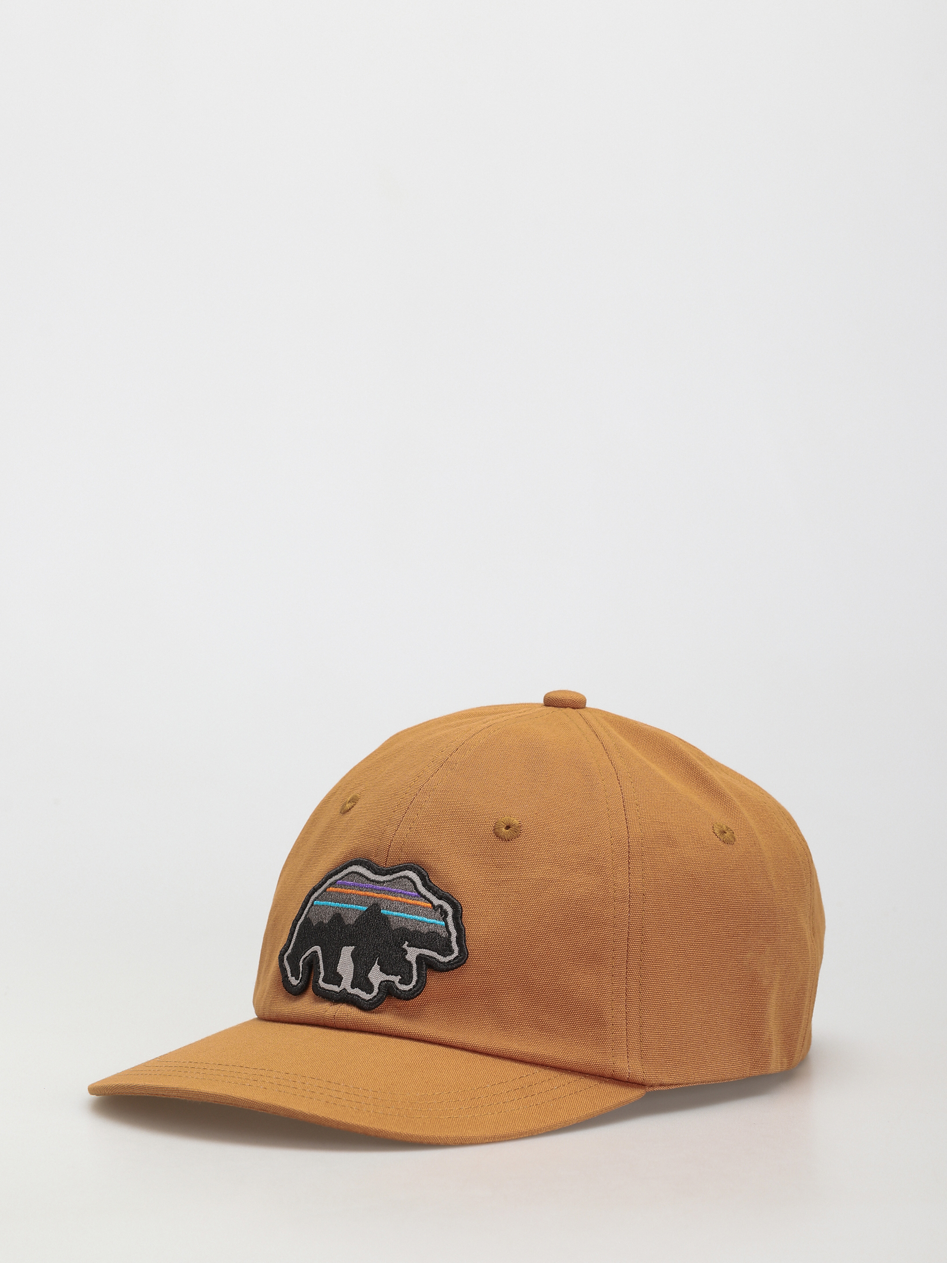 Patagonia Back for Good Trad Cap - orange (umber brown w/bear)