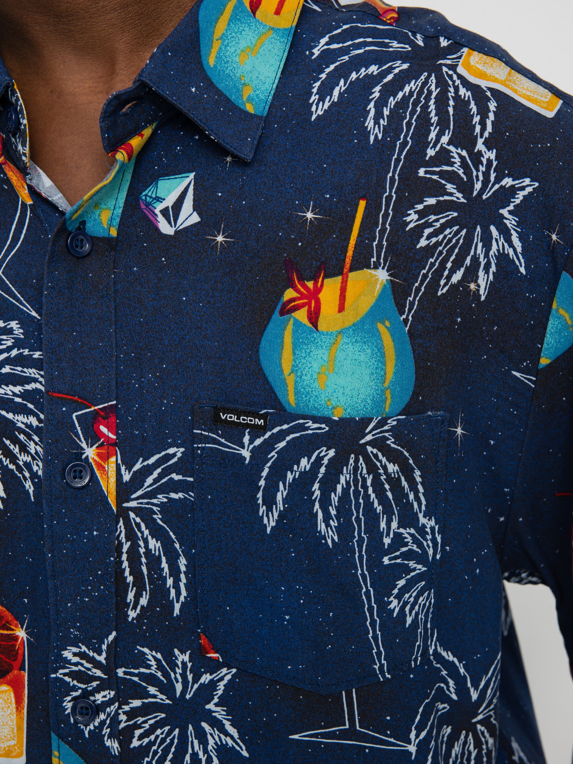Volcom Cosmic Vaca Shirt (blueprint)