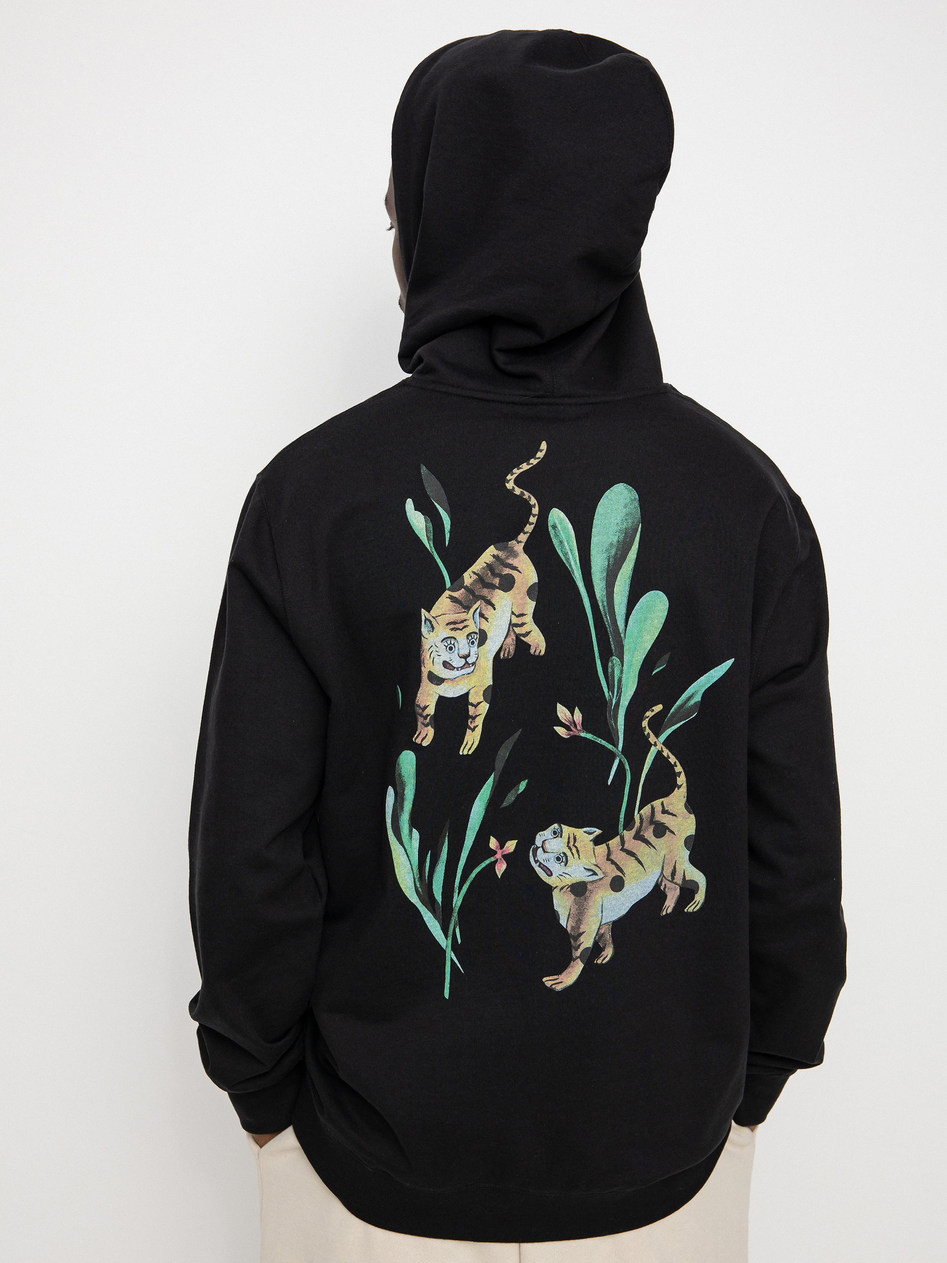 RVCA Tigers HD Hoodie (black)