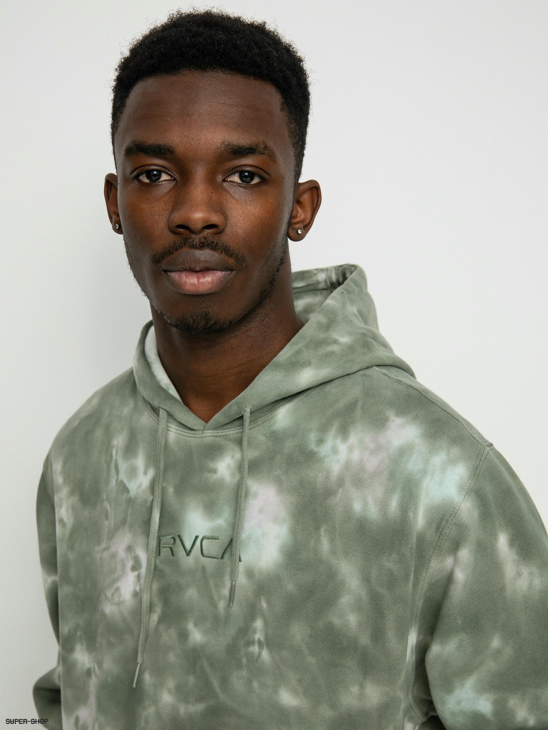 RVCA Cobra Tour Hoodie - Brown Tie Dye