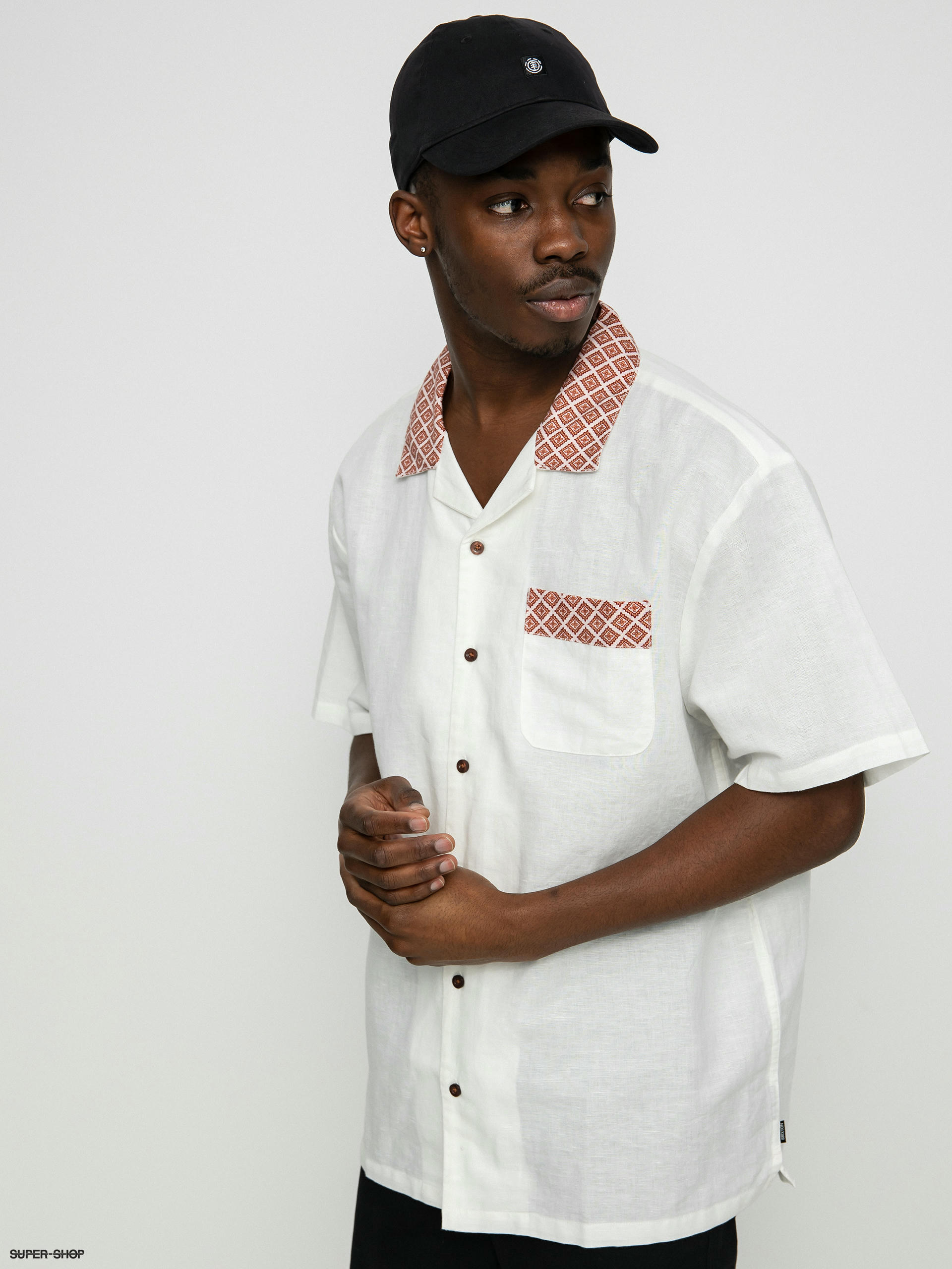 Brixton Bunker Shirt (off white)