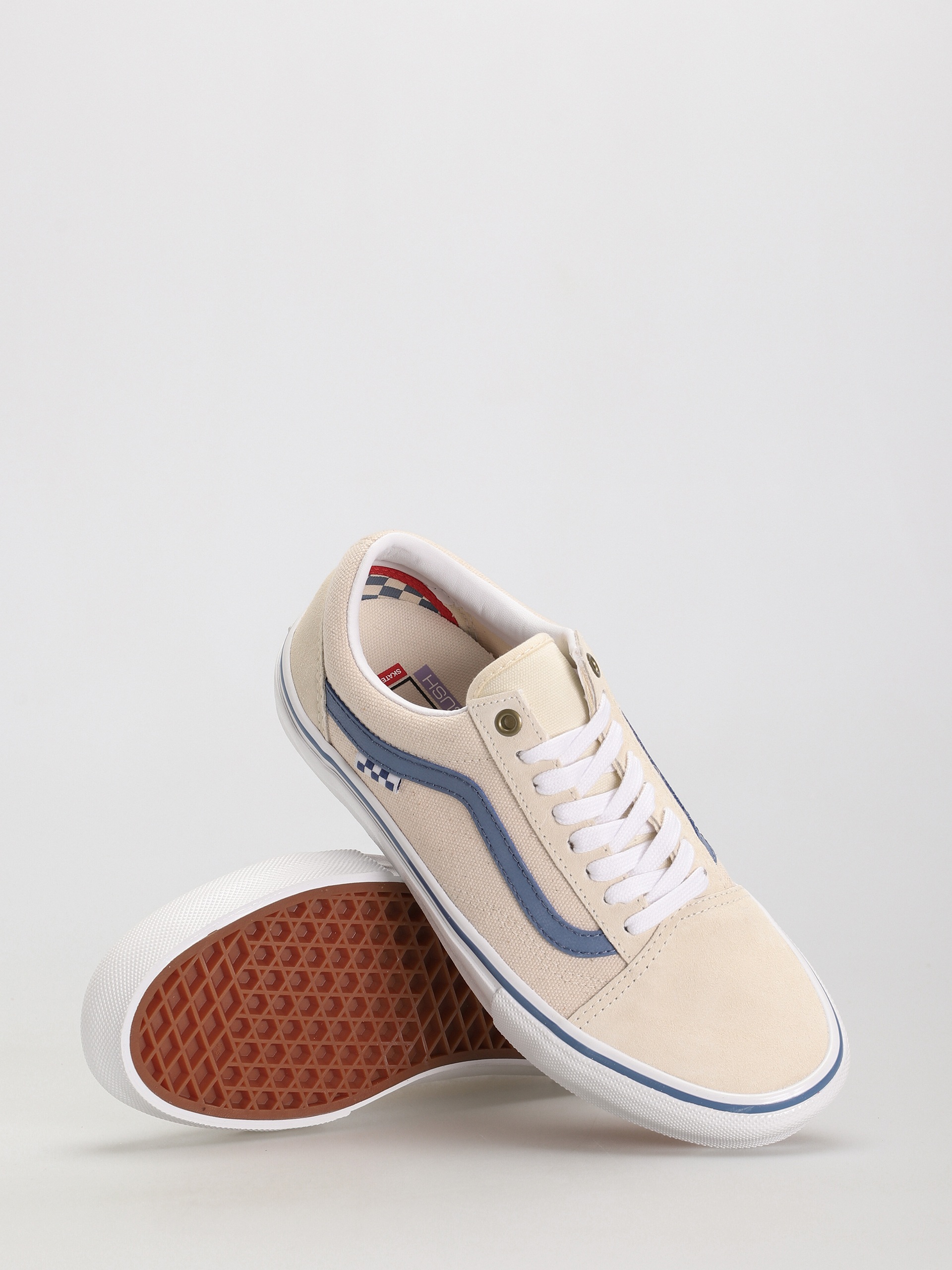 Vans Skate Old Skool Shoes (raw canvas/classic white)