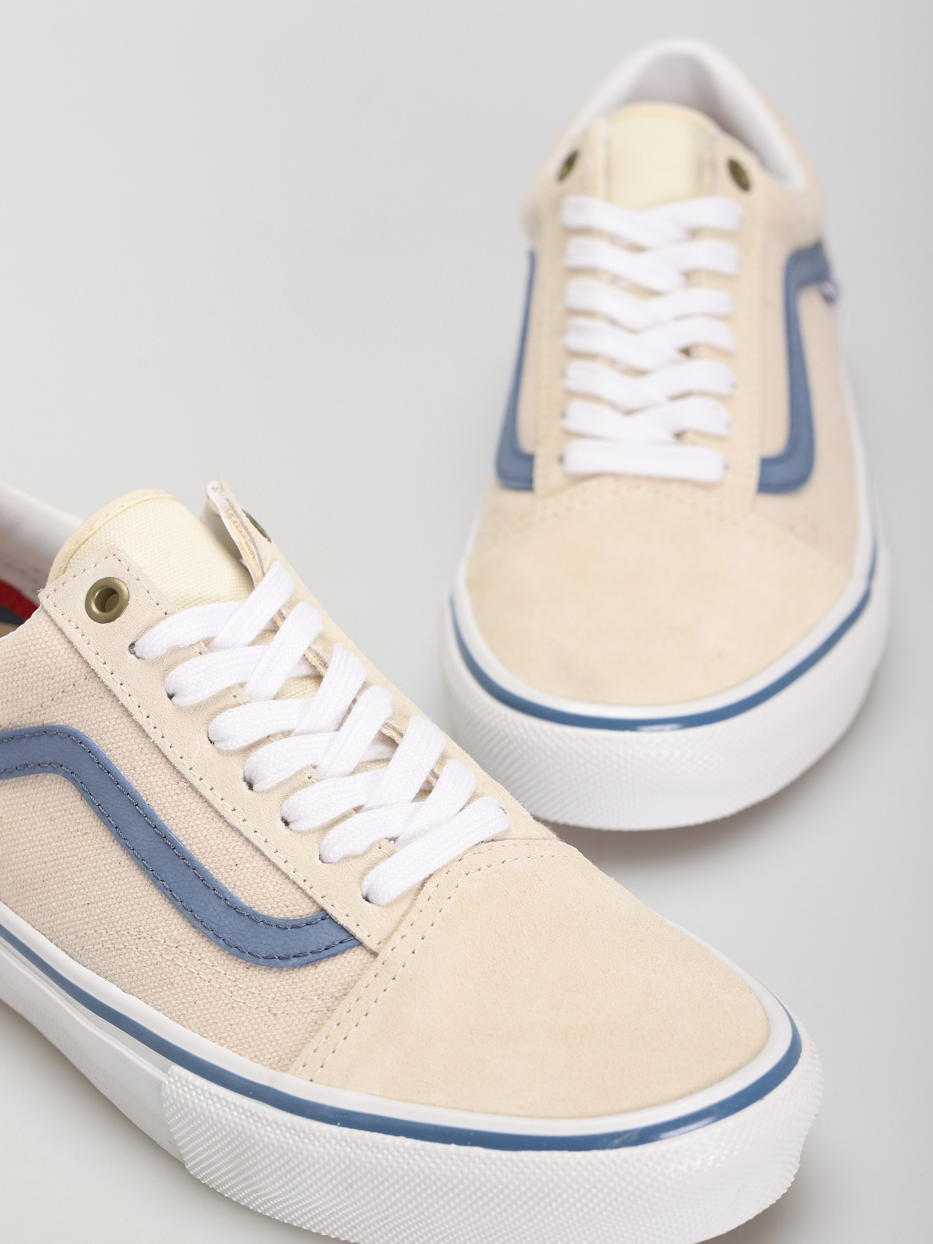 Vans Skate Old Skool Shoes (raw canvas/classic white)