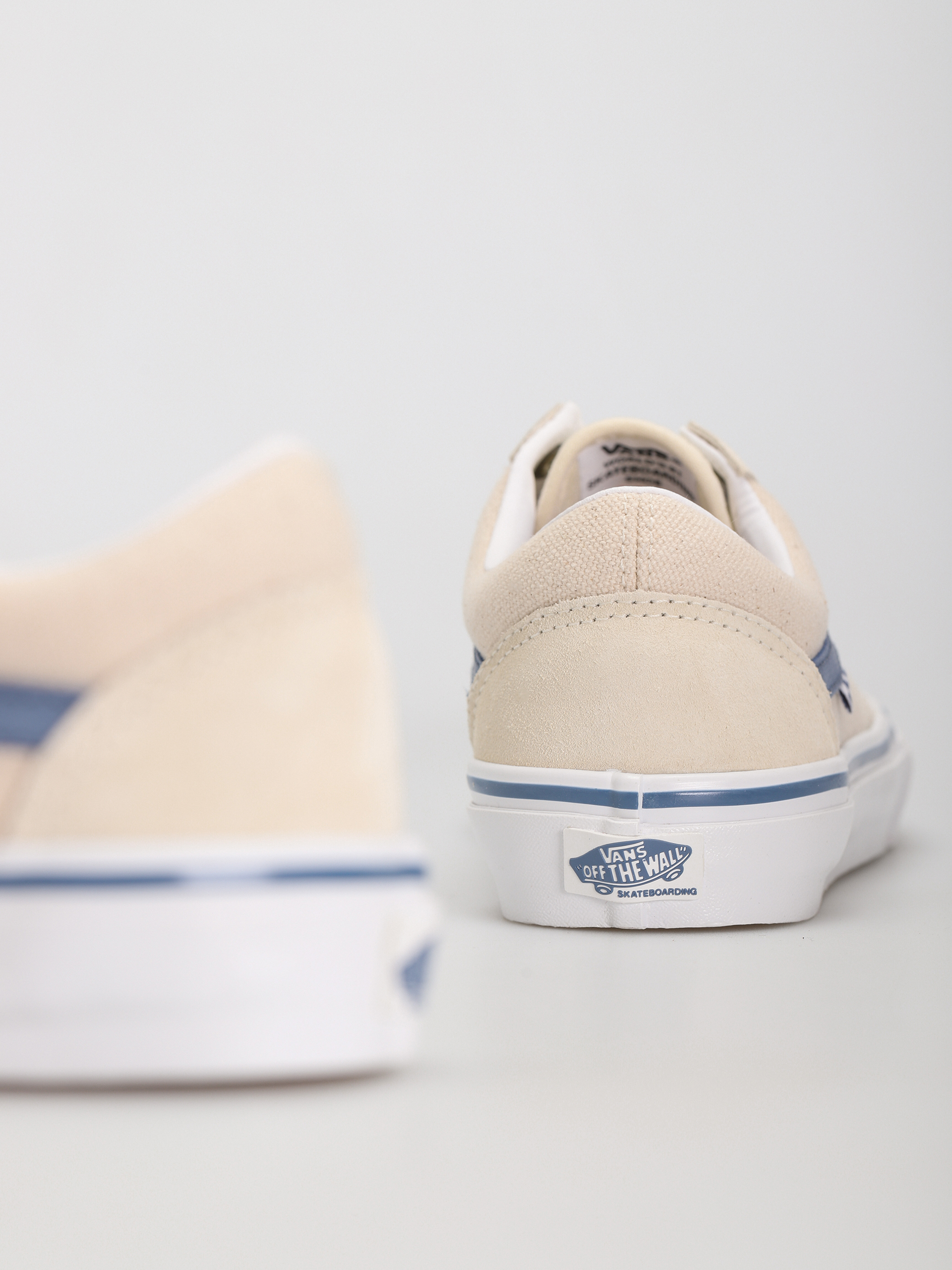 Vans Skate Old Skool Shoes (raw canvas/classic white)